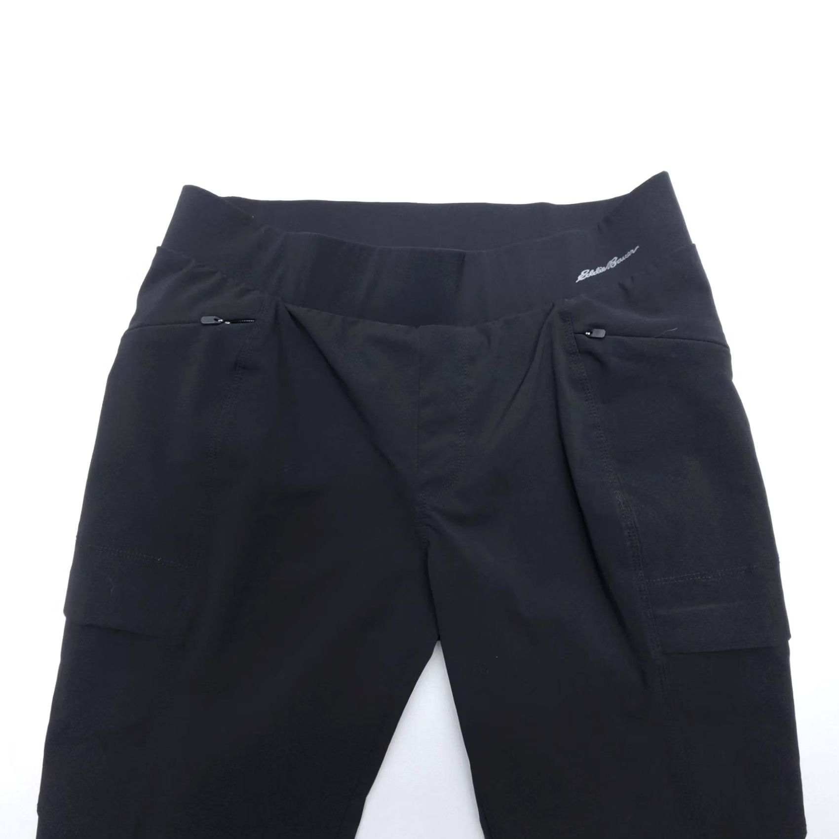 Eddie Bauer Eddie Bauer Womens Pants Black Size 4 Stretch Ankle Pull On Pockets Travel Size 27" / US 4 / IT 40 - 4 Thumbnail