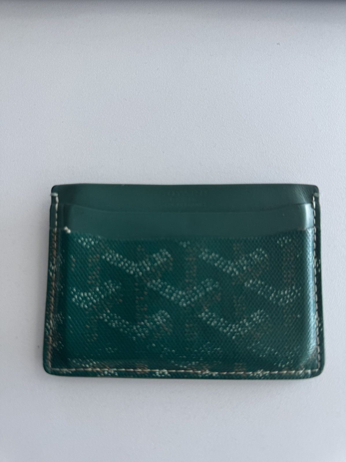 Goyard Goyard Sulpice Card Holder Green Size ONE SIZE - 1 Thumbnail