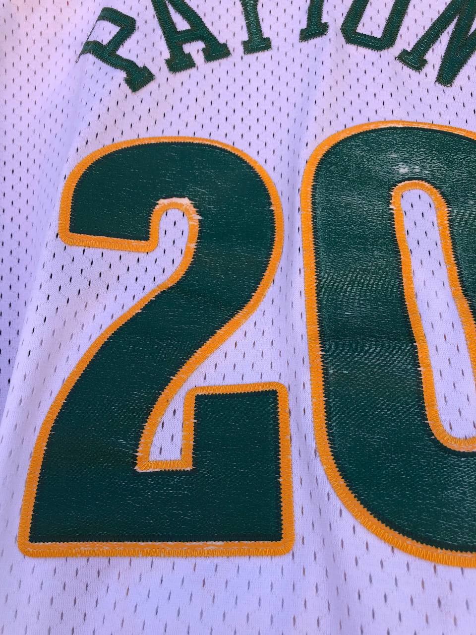 NBA Vintage Nike Seattle Sonics Gary Payton #20 NBA Jersey Size US XXL / EU 58 / 5 - 5 Thumbnail