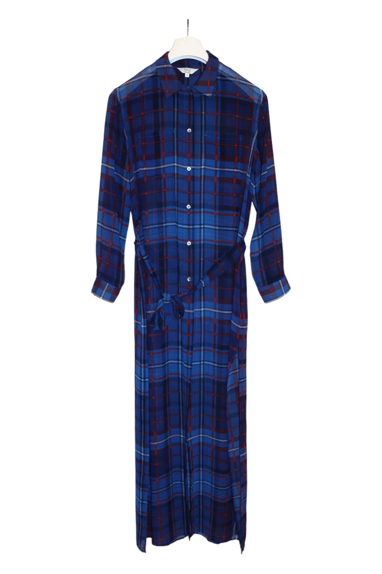 Tommy Hilfiger Gigi Hadid x Tommy Hilfiger Plaid Polyester Long Shirt Dress Size M / US 6-8 / IT 42-44 - 1 Thumbnail