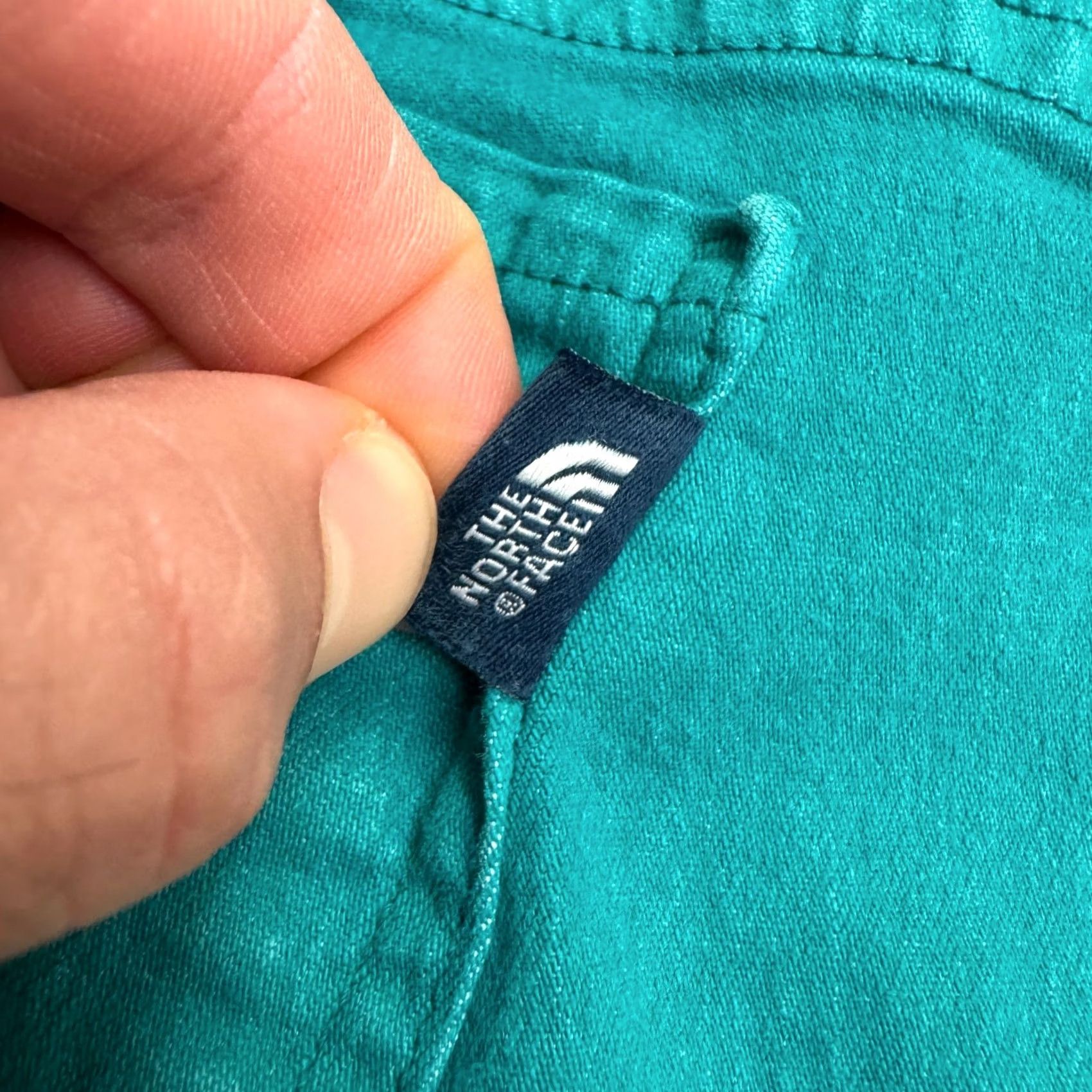 The North Face The North Face Valencia Slim Jeans Womens 2 Green Denim High Rise 5-Pocket Stretch Size 30" / US 8 / IT 44 - 6 Thumbnail