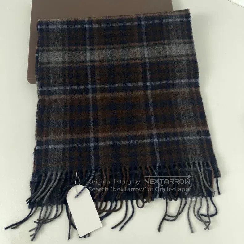 Louis Vuitton Louis Vuitton Cashmere Scottish style scarf Size ONE SIZE - 4 Thumbnail