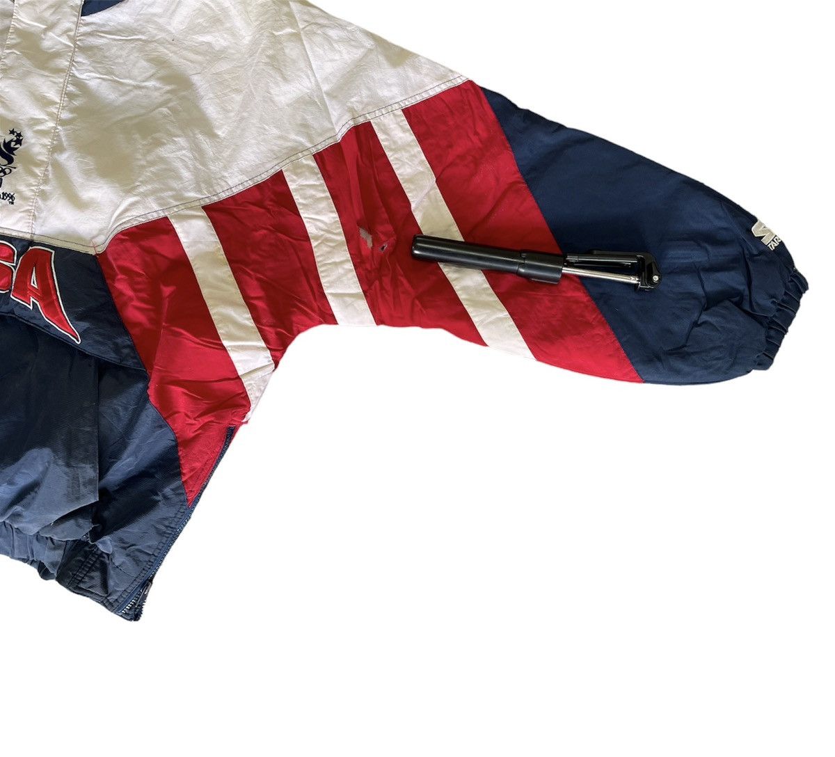 Starter Vintage Starter Atlanta 1996 Olympics USA Anorak Size US XL / EU 56 / 4 - 3 Thumbnail