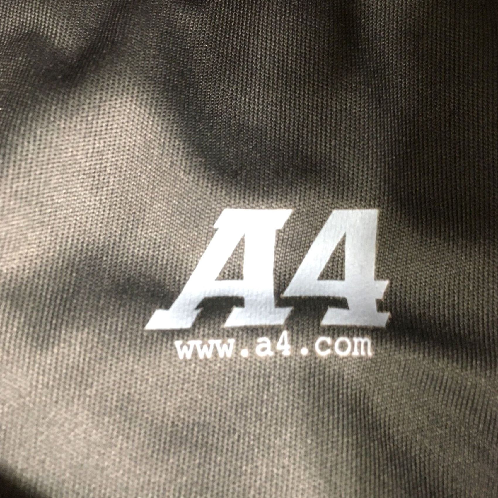 Vintage A4 T-Shirt Men's Small Short Sleeve Crew Neck Grey Dri Fit Slim Logo All Seasons Breathable Moisture Wicking Jersey 2010s Size US S / EU 44-46 / 1 - 6 Thumbnail