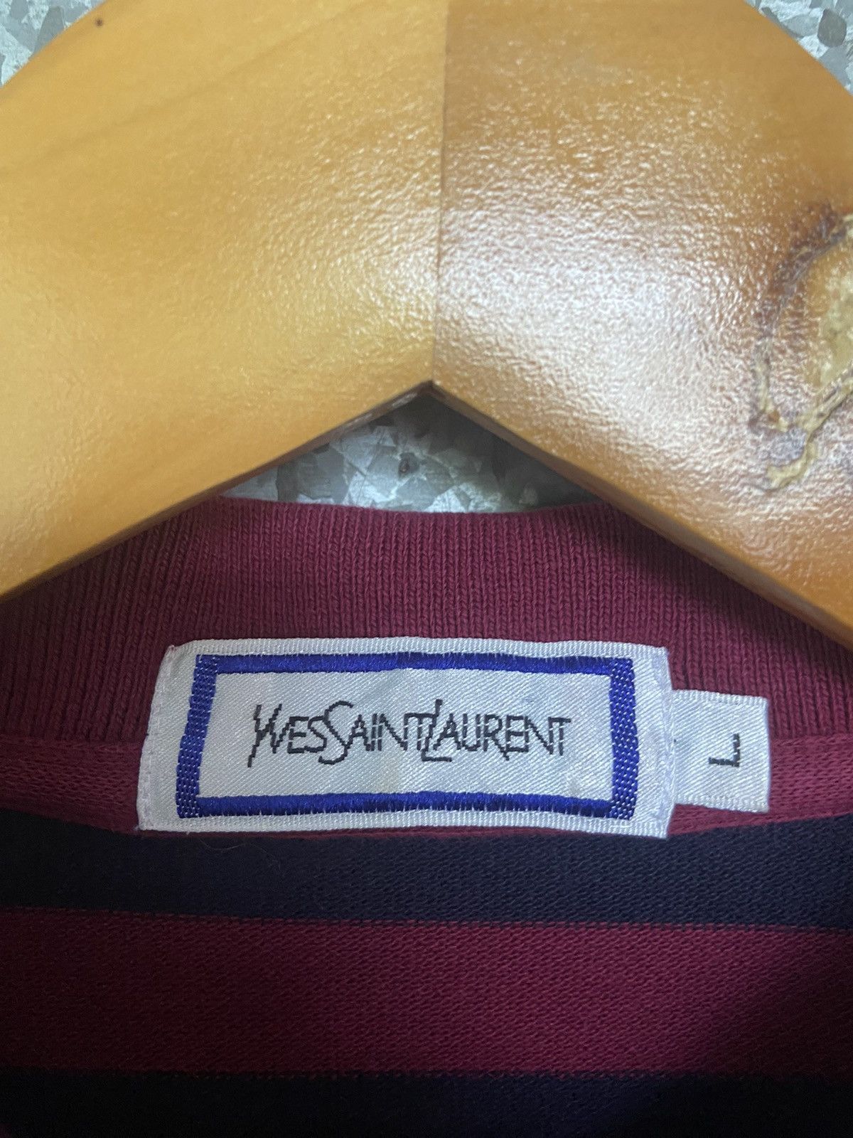 Yves Saint Laurent 🔥 Vintage Yves Saint Laurent polo t shirt long sleeve Size US M / EU 48-50 / 2 - 4 Thumbnail