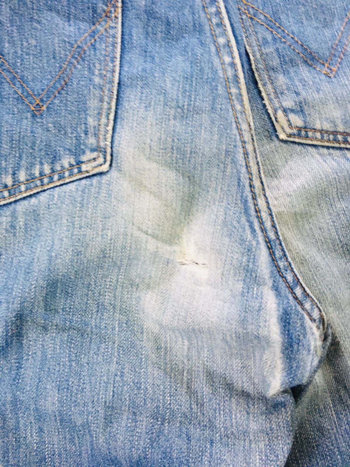 Japanese Brand × Wrangler Wrangler Flare Jeans (15) Size US 28 / EU 44 - 4 Thumbnail
