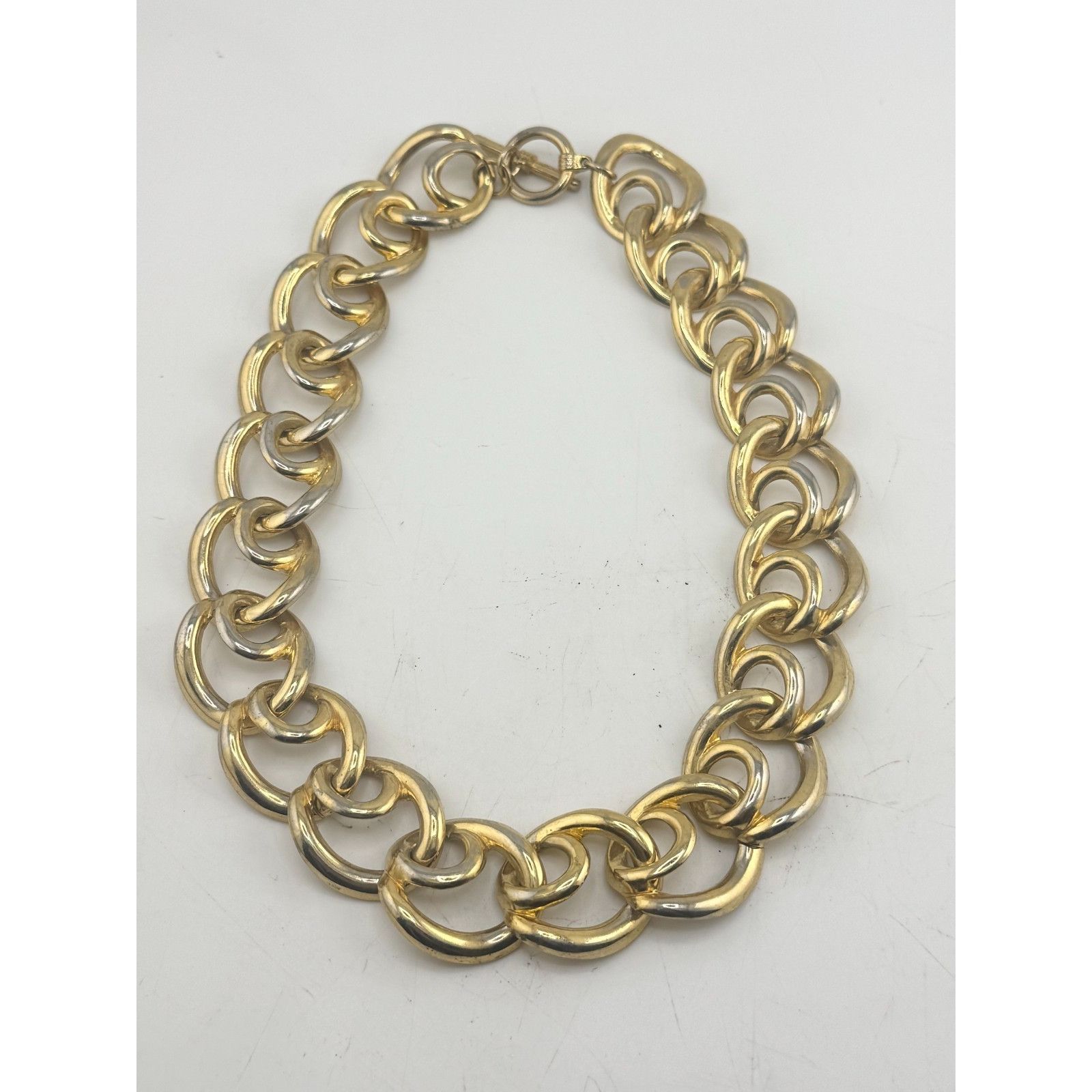 Vintage Vintage gold collar chain necklace Size ONE SIZE - 2 Thumbnail