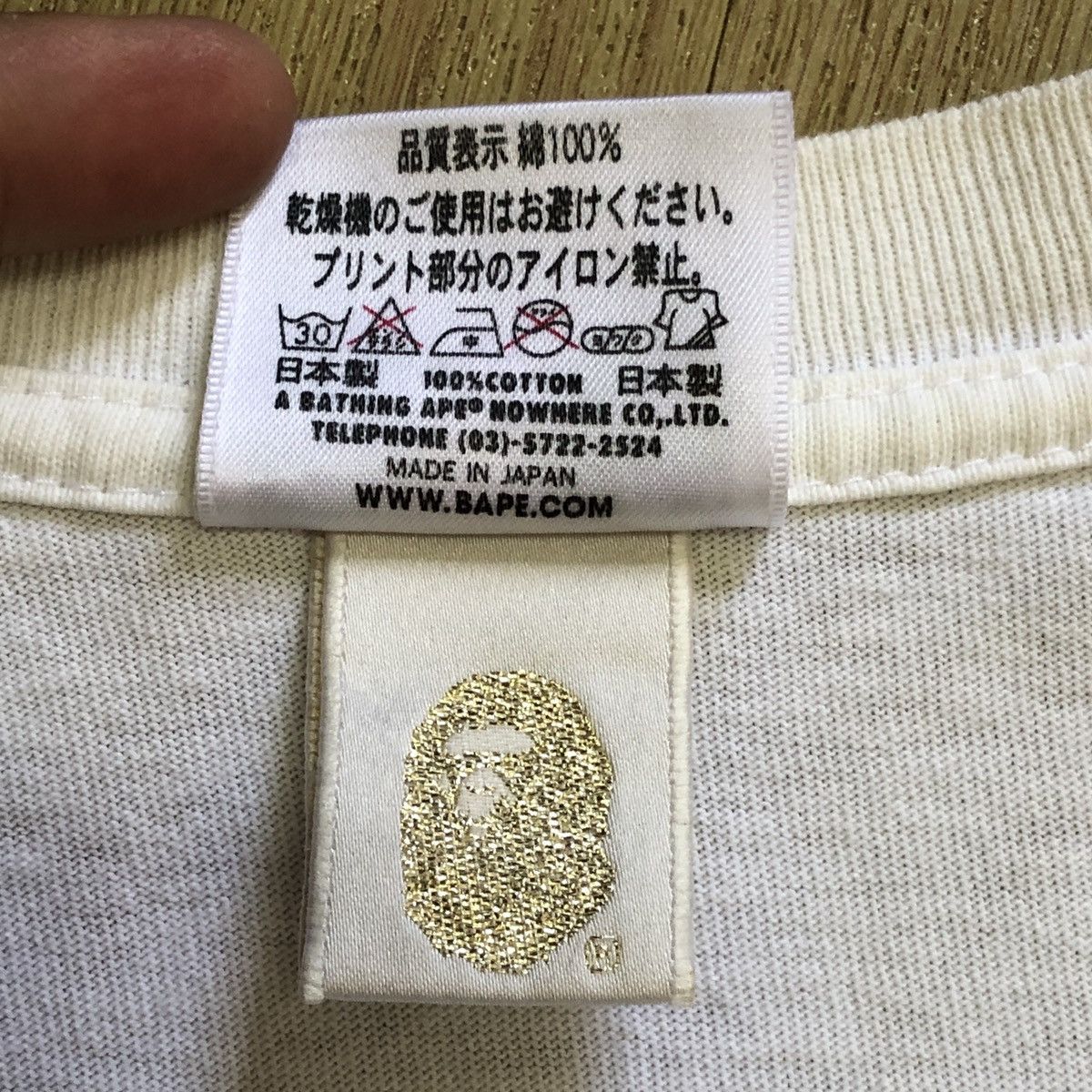 Bape A Bathing Ape Rock N Roll Harajuku Store Size US L / EU 52-54 / 3 - 5 Thumbnail