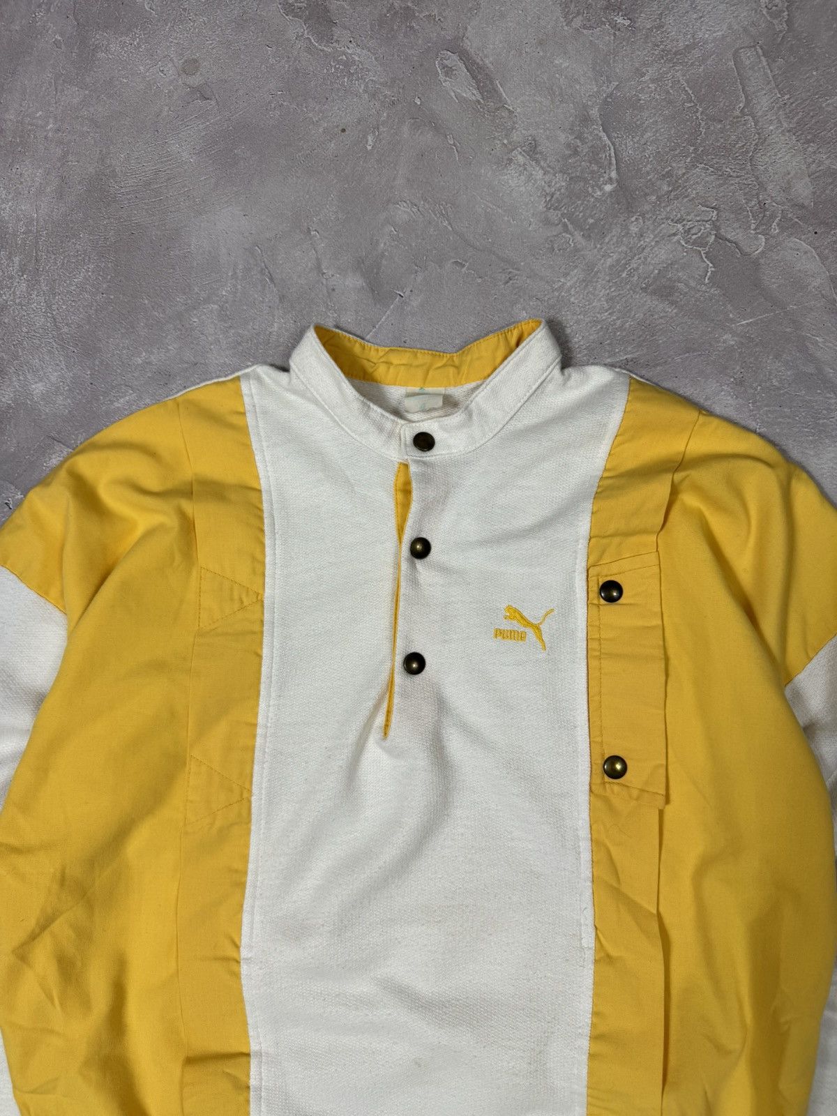 Puma Vintage 90s Puma Long Sleeve Pullover Made in Italy Size US S / EU 44-46 / 1 - 3 Thumbnail