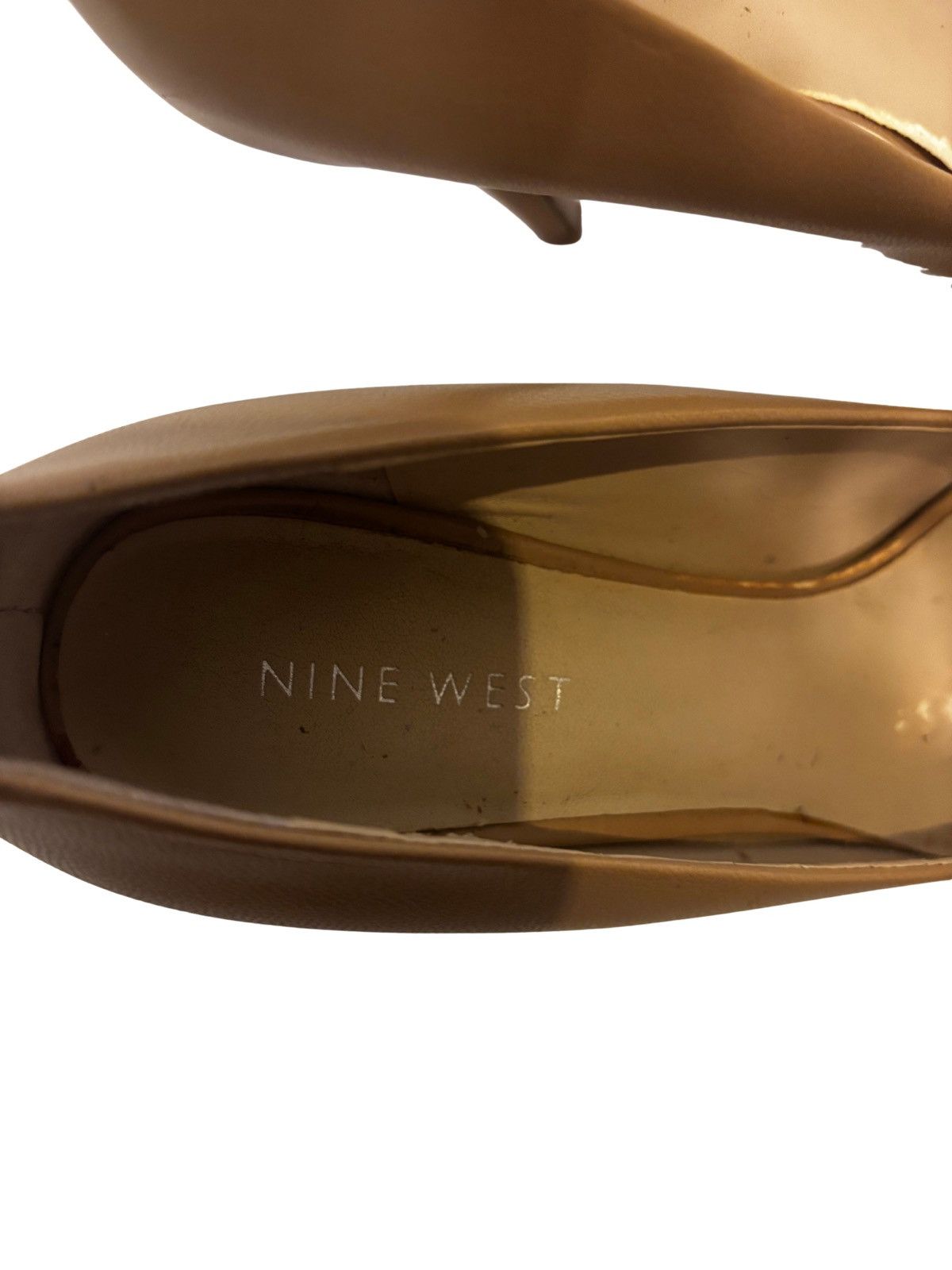 Nine West Beige patent leather Pump.wf3408 Size US 6.5 / IT 36.5 - 8 Thumbnail