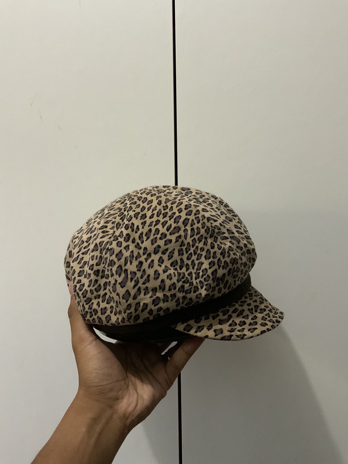 Hat Club Toray Ecsaine Leopard Japan Made Hat Size ONE SIZE - 4 Thumbnail