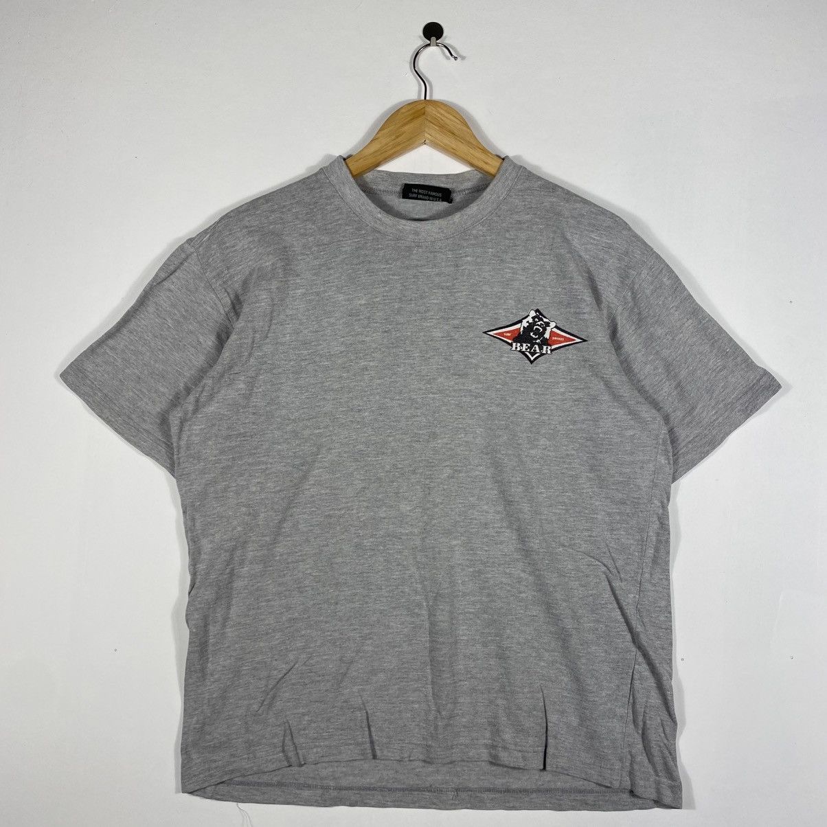 Vintage Vintage 90's BEAR SURFBOARDS Formula For Survival Tee Shirt Size US M / EU 48-50 / 2 - 2 Thumbnail