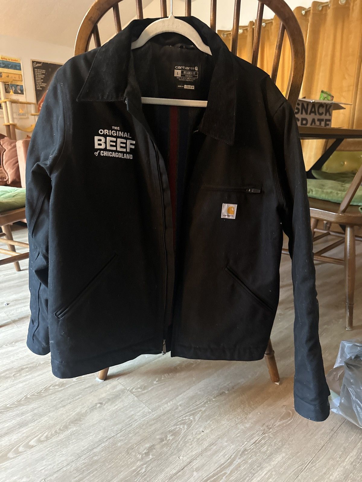 Carhartt The Bear Carhartt Crew Jacket – Original Beef – NWOT Size US L / EU 52-54 / 3 - 1 Thumbnail