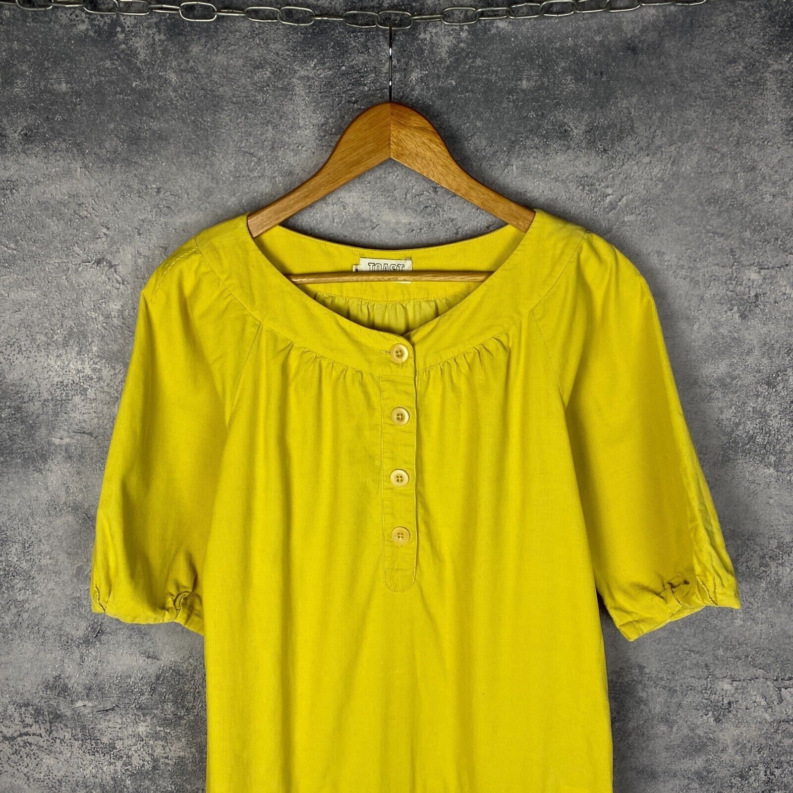 Other Toast Dress Women's Size 10 Yellow Long Sleeve ` Size L / US 10 / IT 46 - 2 Thumbnail
