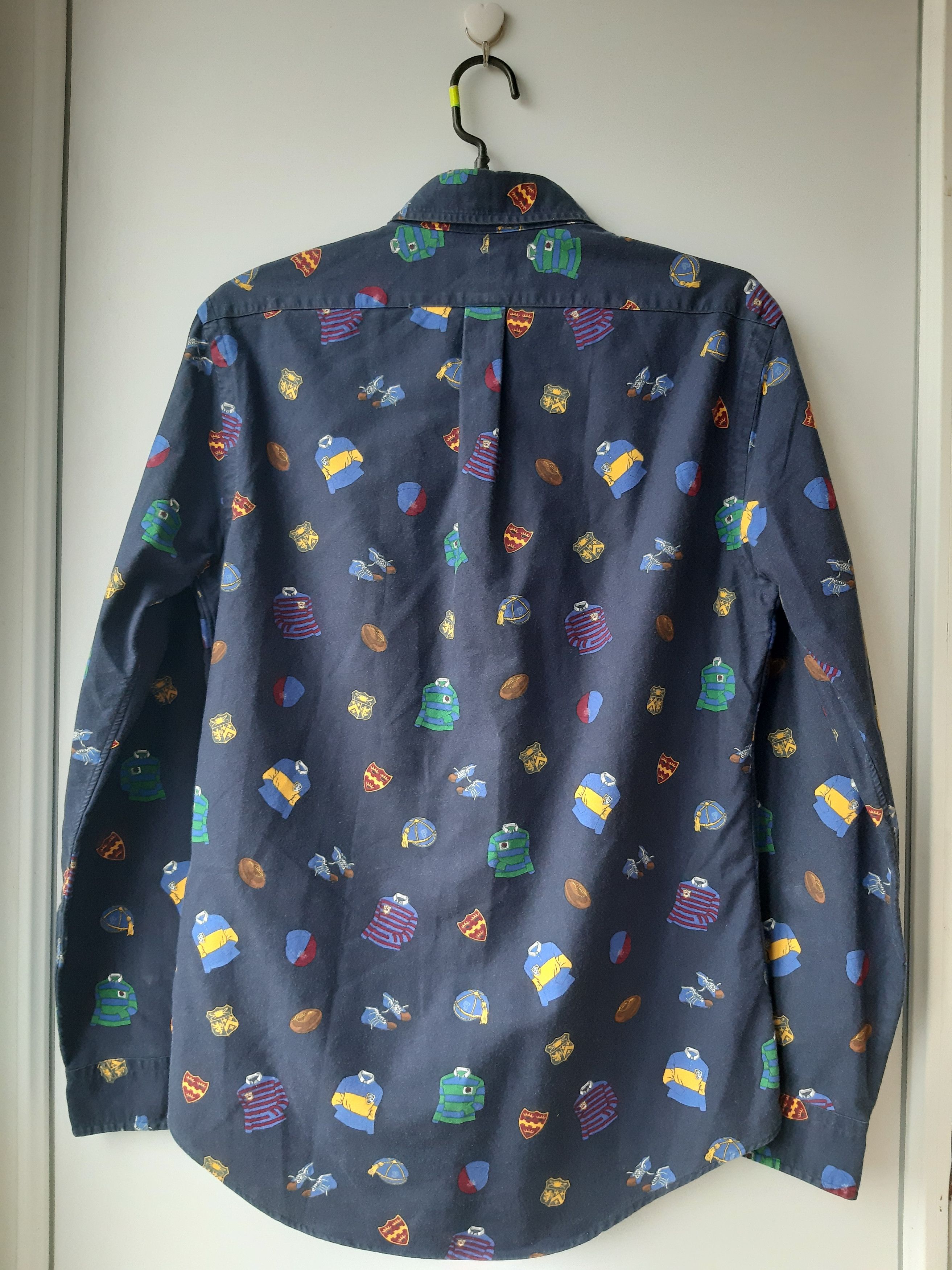 Polo Ralph Lauren × Ralph Lauren Polo Ralph Lauren Classic Fit Navy Blue College Oxford shirt Size US M / EU 48-50 / 2 - 6 Thumbnail