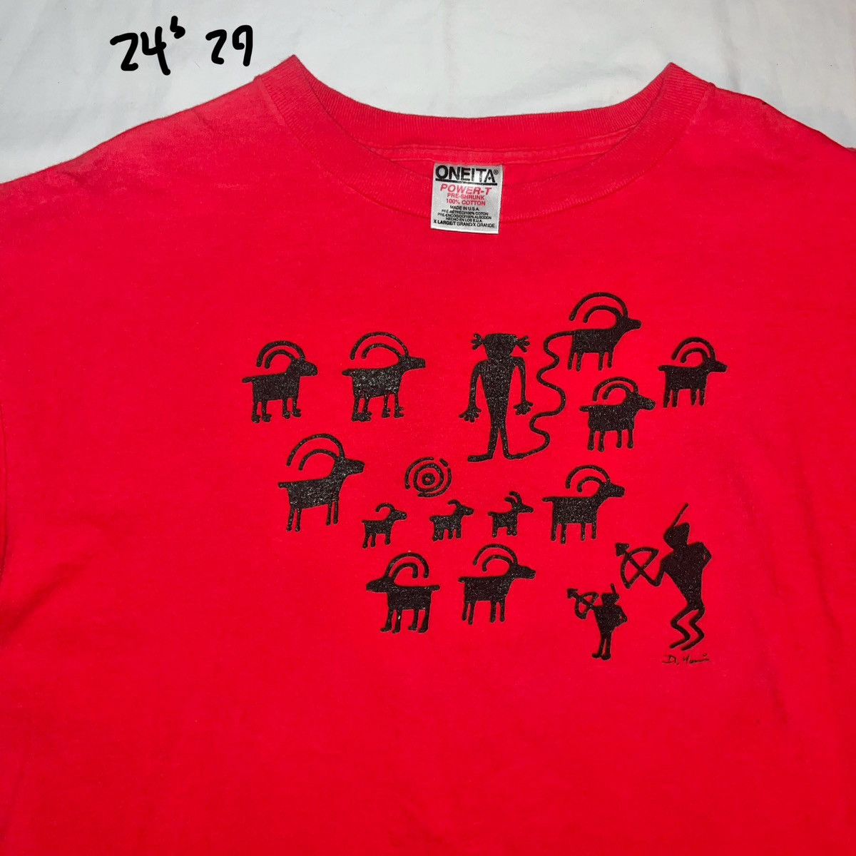Vintage VTG T-Shirt vintage Size US XL / EU 56 / 4 - 2 Thumbnail