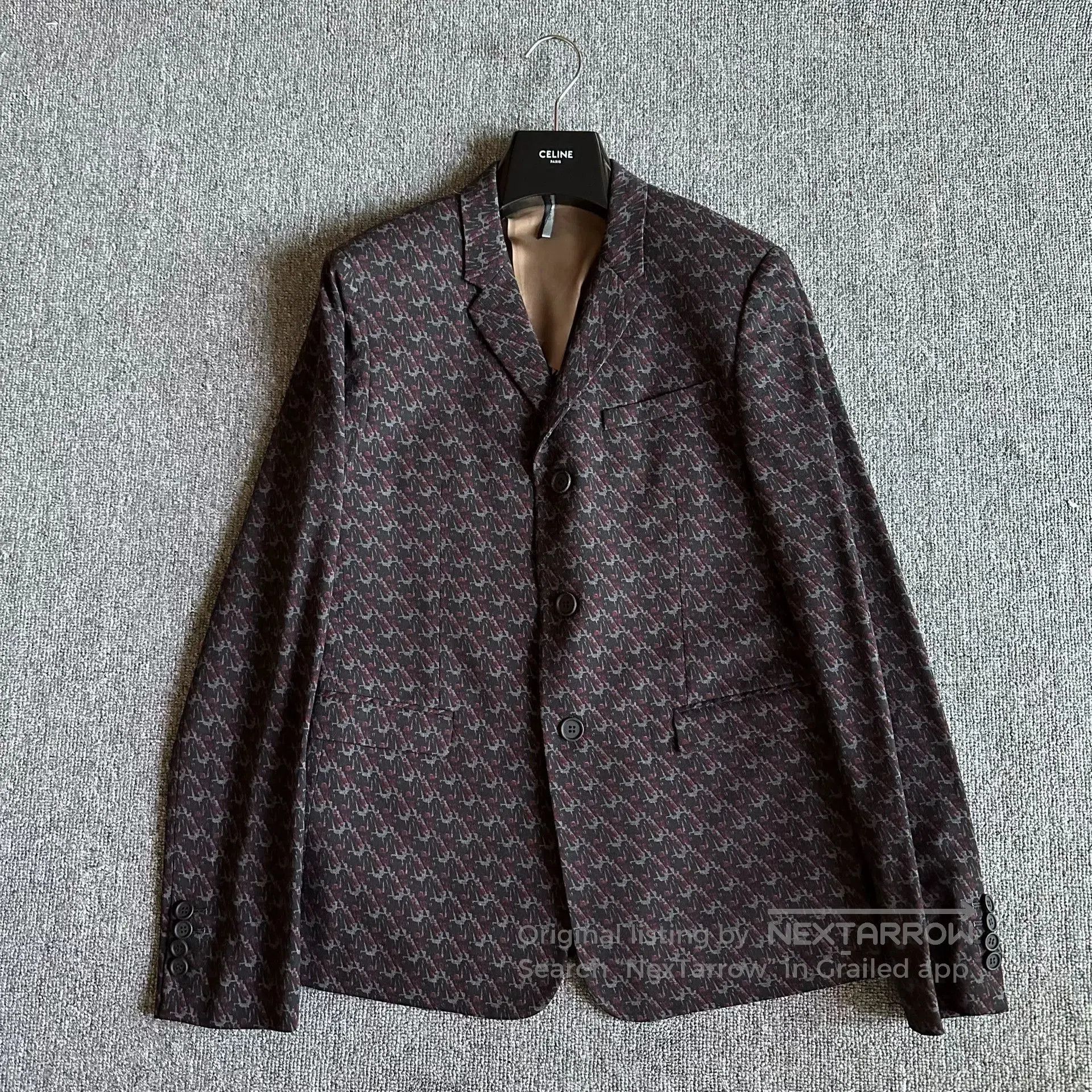 Dior Dior Houndstooth Print Blazer. Size US M / EU 48-50 / 2 - 1 Thumbnail