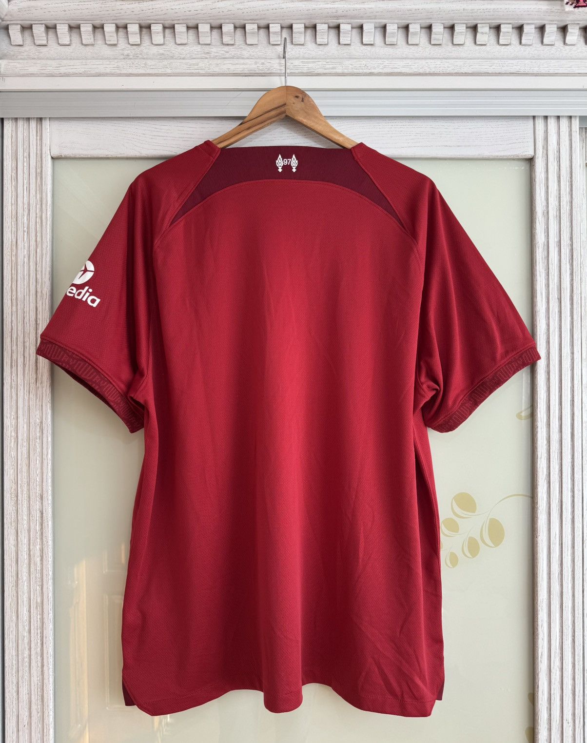 Nike Liverpool 2022-2023 Home Soccer Jersey Football Kit Shirt Size US XXL / EU 58 / 5 - 2 Thumbnail