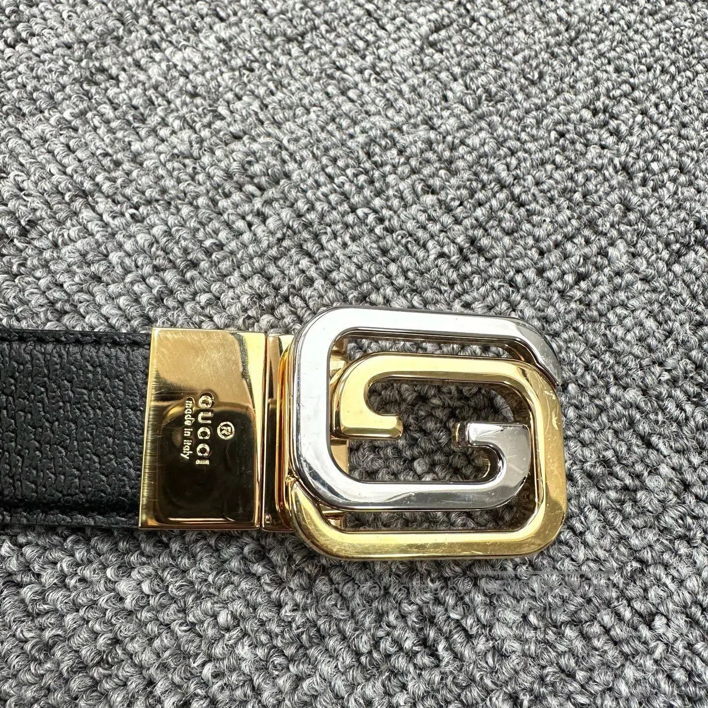 Gucci Gucci Classic Logo Square Belt. Size ONE SIZE - 2 Thumbnail