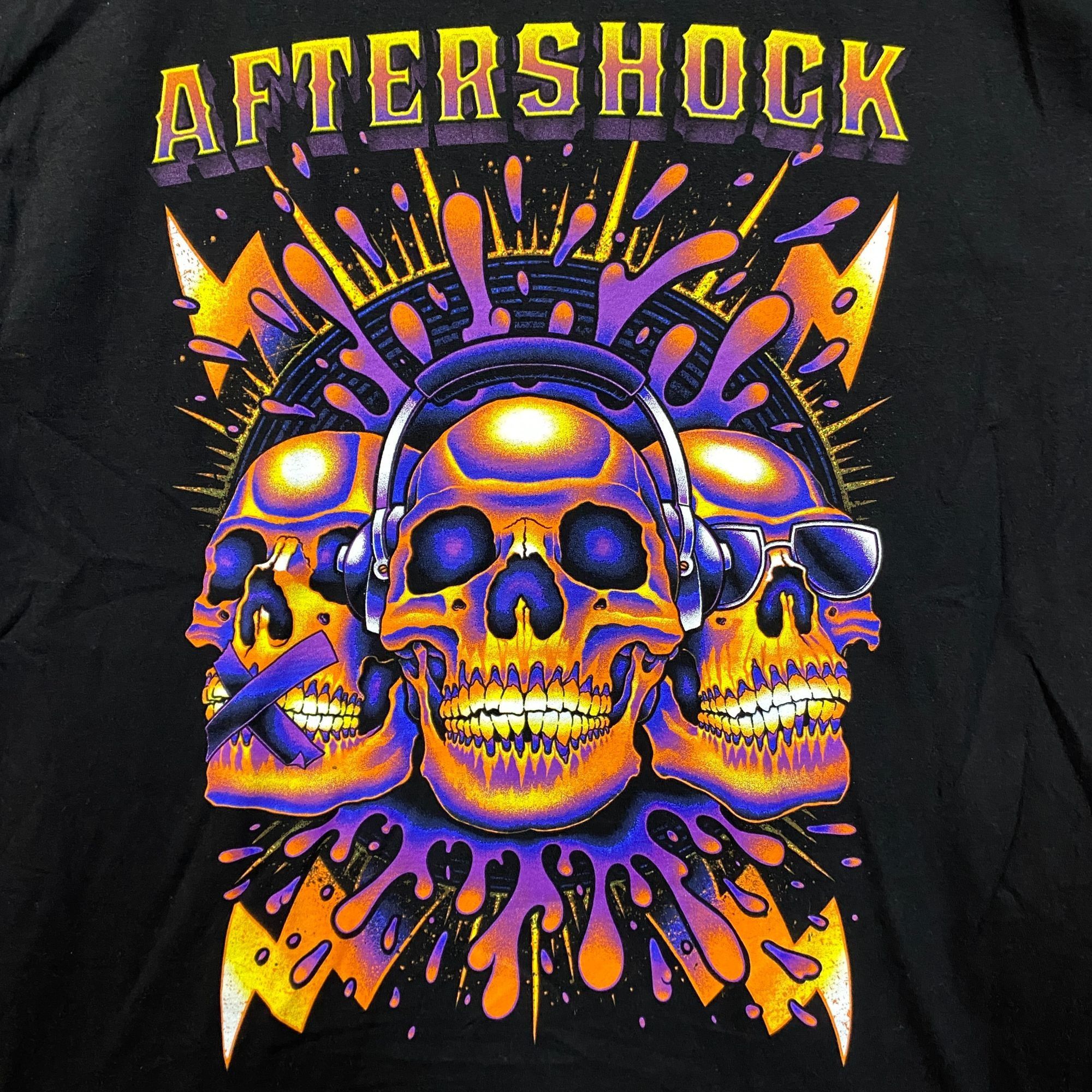 Band Tees Aftershock 2021 Tour Music Festival Rock Metal T-Shirt Large Size US L / EU 52-54 / 3 - 2 Thumbnail