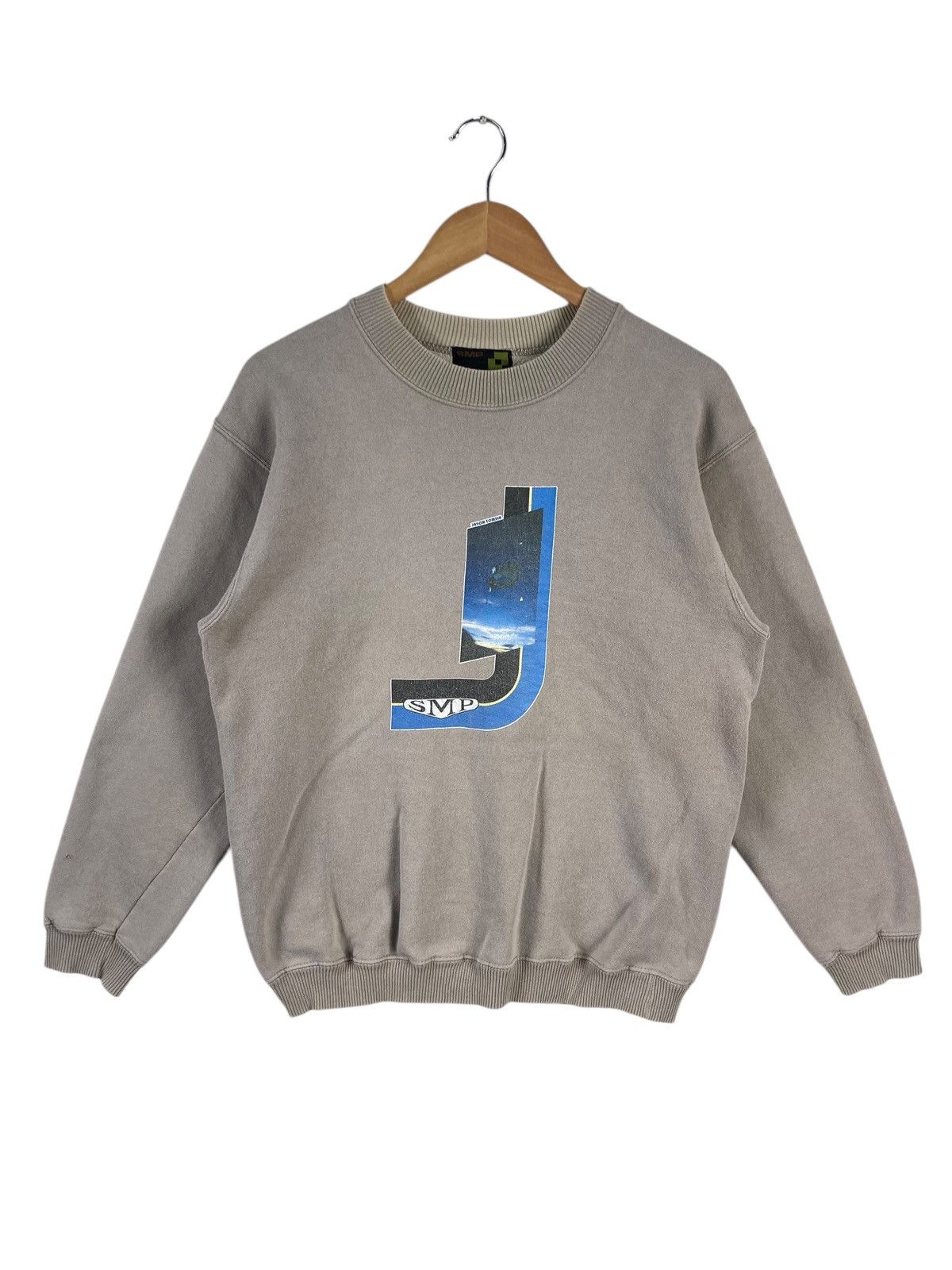 Vintage Vintage 90s SMP Jason Tomsik Skateboard Surf Sweatshirt Size US M / EU 48-50 / 2 - 2 Thumbnail