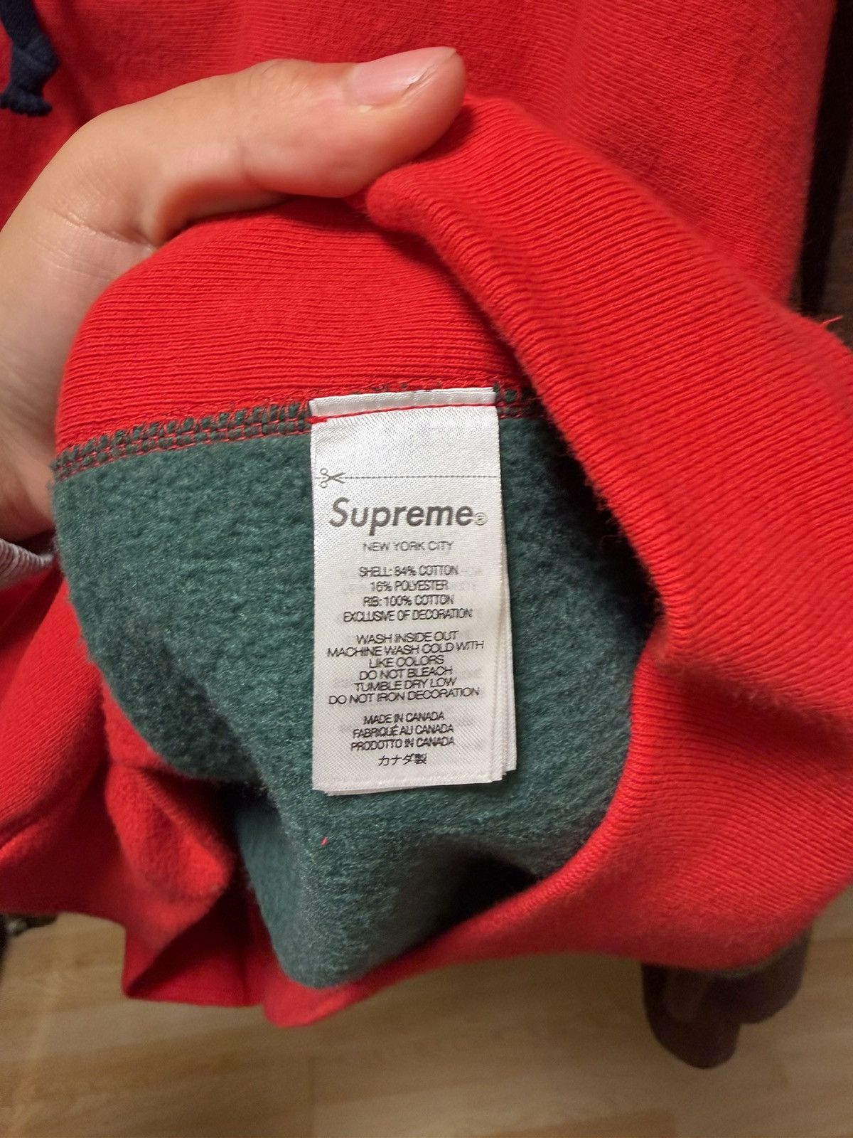 Supreme Supreme Box logo FW24 Hoodie Multicolor Size US L / EU 52-54 / 3 - 5 Thumbnail