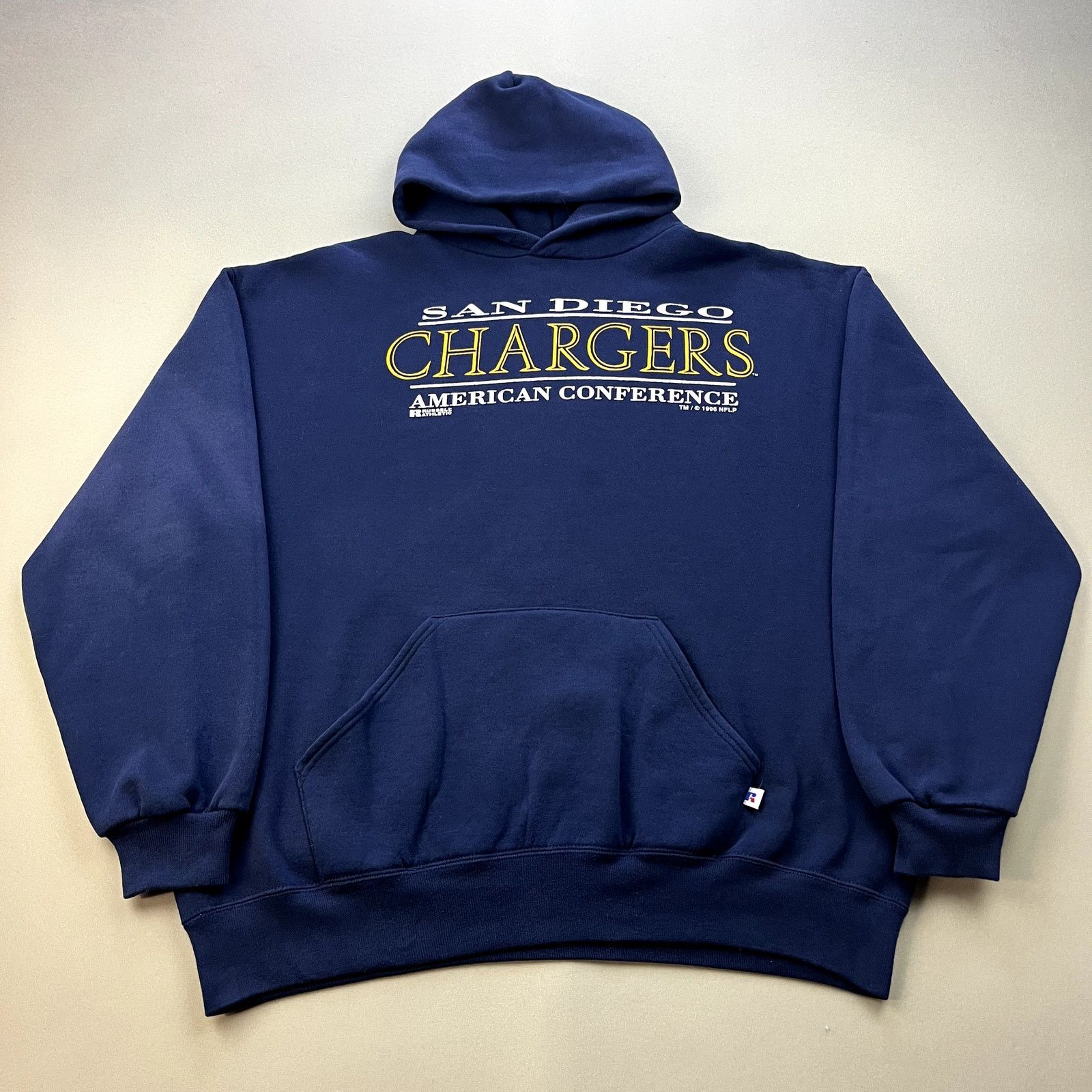 Vintage 90s San Diego Chargers Sweatshirt Mens XXL Football