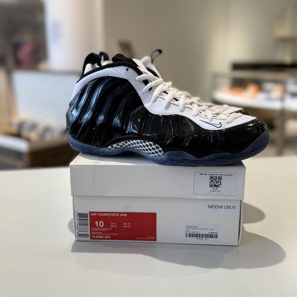 Nike Nike Air Foamposite One Concord Size US 10 / EU 43 - 6 Thumbnail
