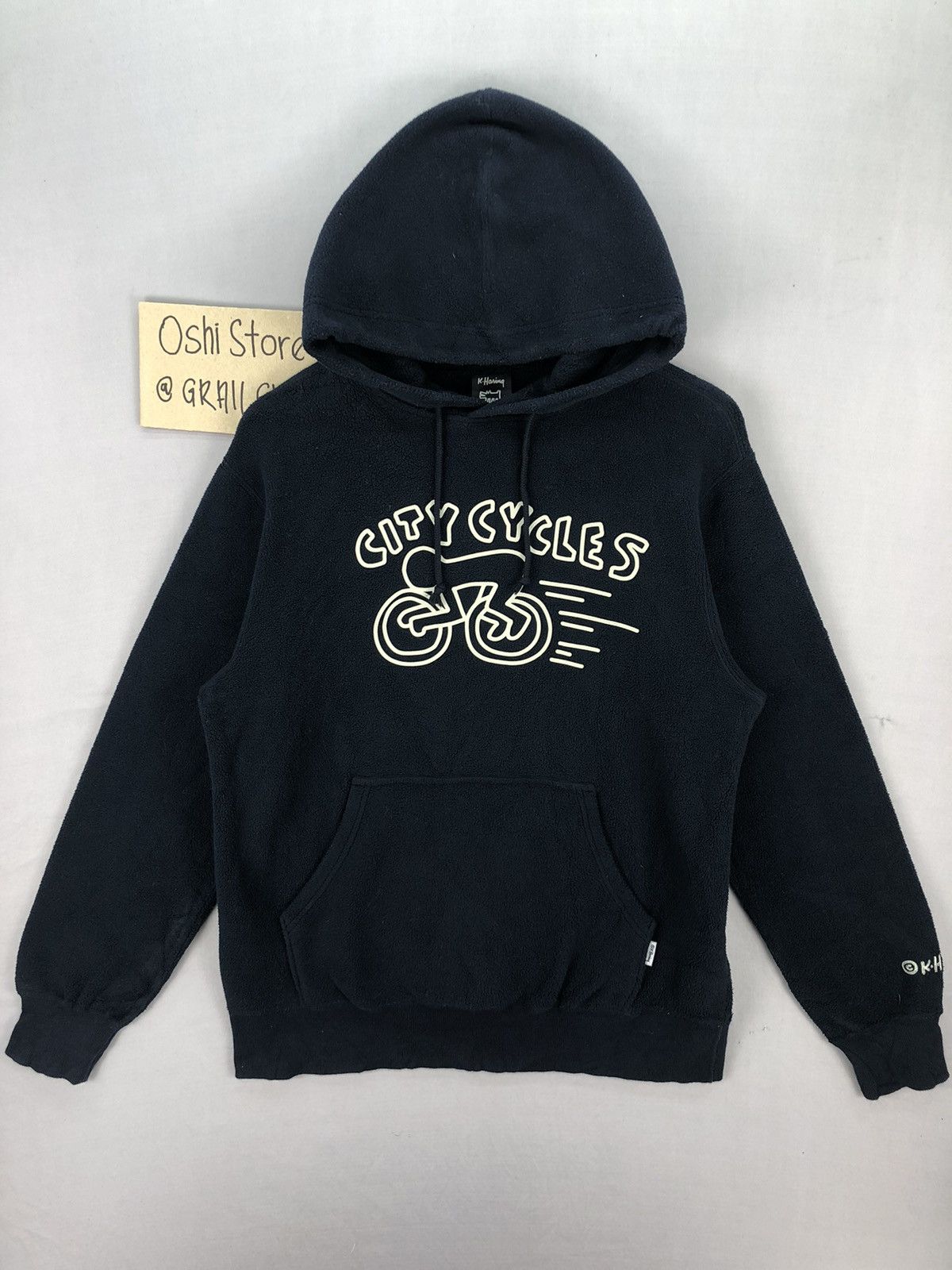 Japanese Brand × Keith Haring × Uniqlo Keith Haring Collaboration Uniqlo Fleece Sweatshirt Hoodies Size US M / EU 48-50 / 2 - 1 Thumbnail