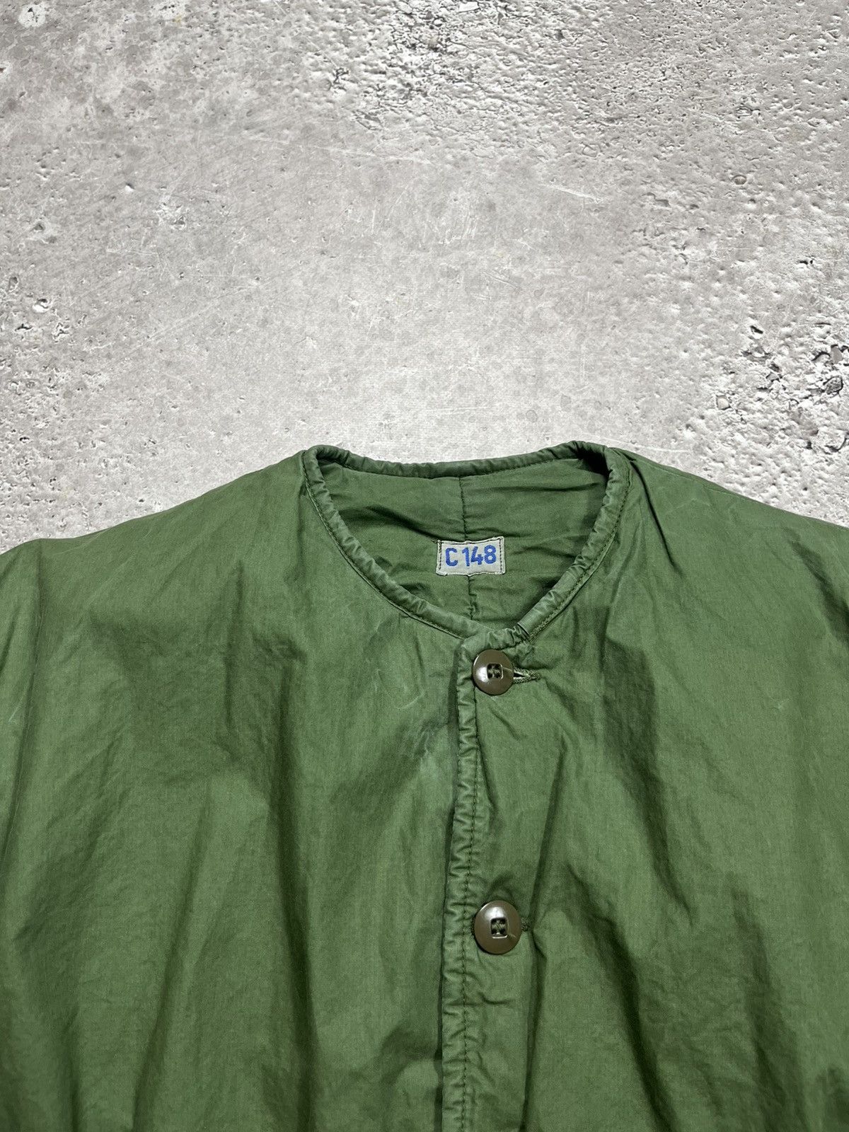 Other Swedish Army M59 Quilted Liner Jacket Green C148 1968 Size US S / EU 44-46 / 1 - 6 Thumbnail