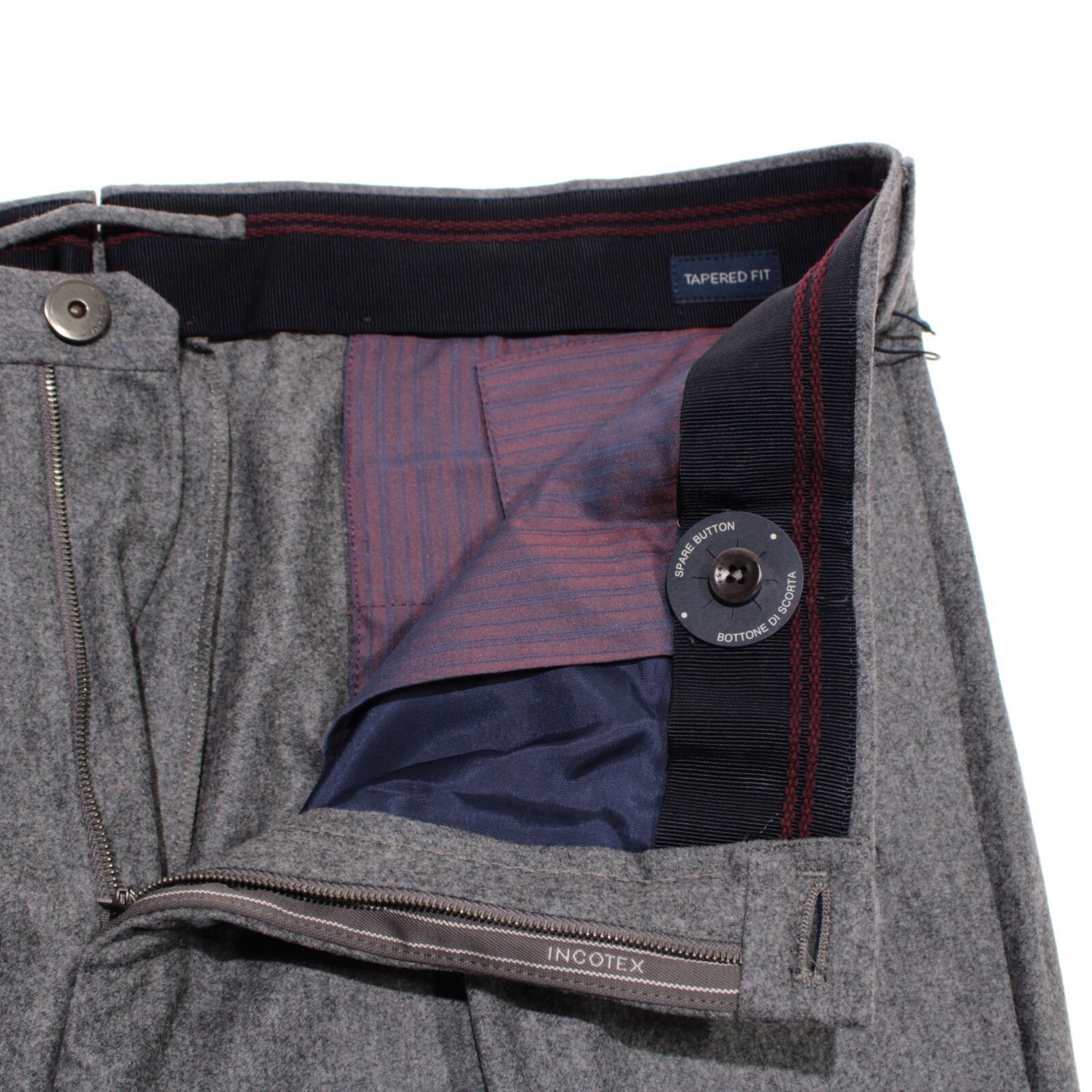 Incotex INCOTEX New with tags Dress Pants Size 40 US In Gray Size US 40 / EU 56 - 4 Thumbnail