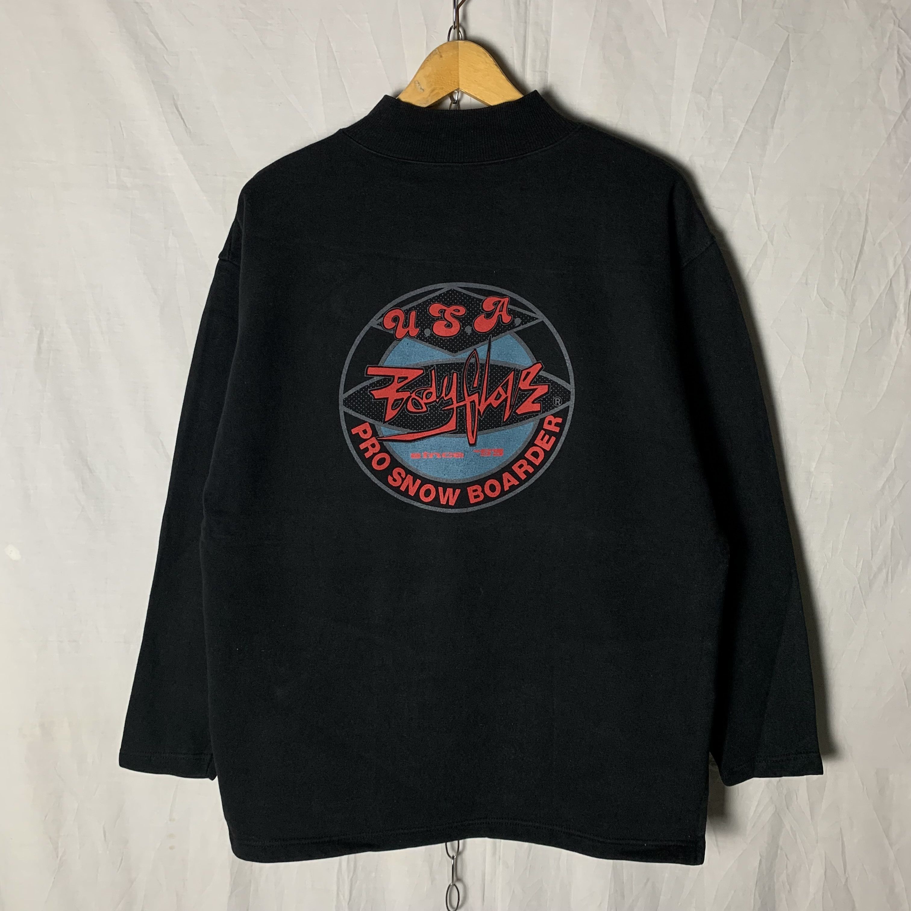 Vintage Vintage 90s Body Glove Pro Snow Boarder Sweatshirt Size US L / EU 52-54 / 3 - 1 Thumbnail