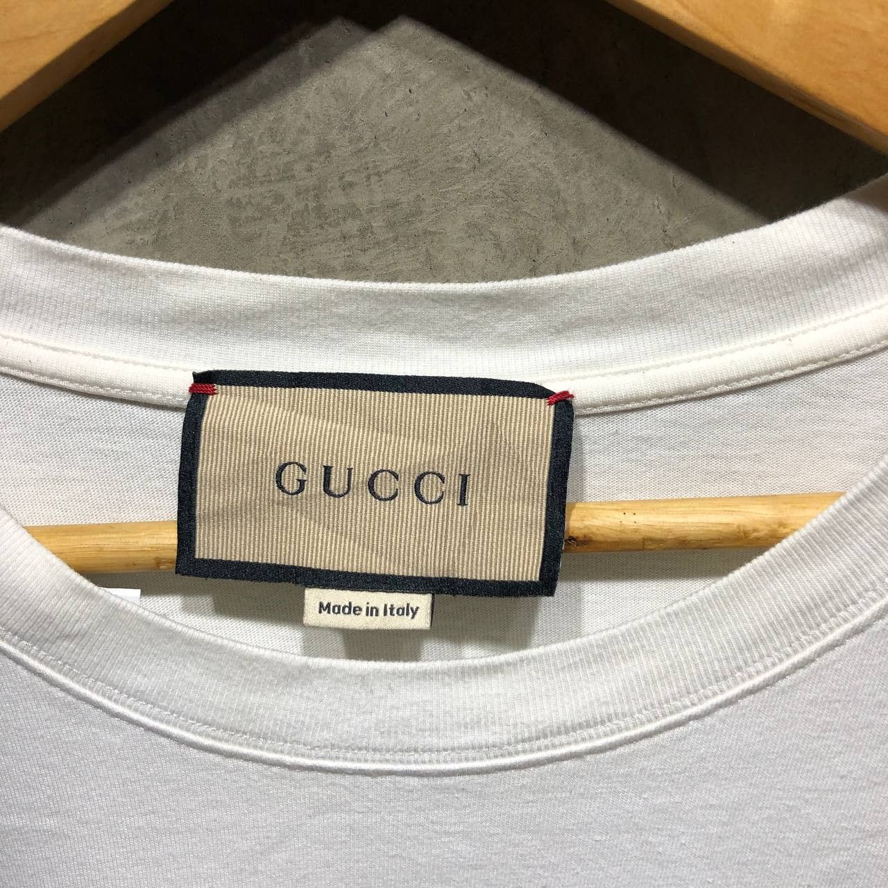 Gucci Gucci Mirror Print logo tee Size US M / EU 48-50 / 2 - 3 Thumbnail