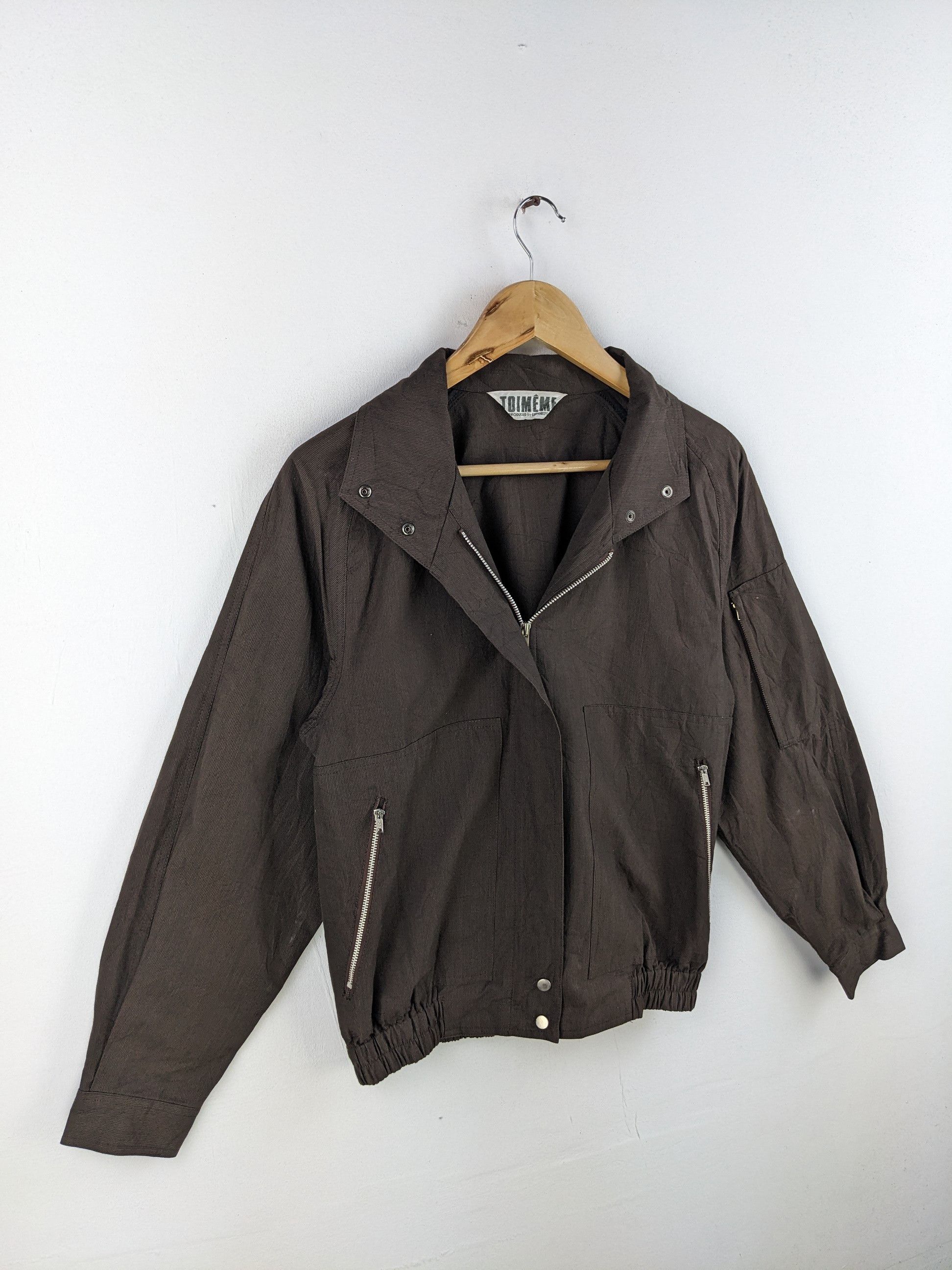 Japanese Brand × Seditionaries × Vintage Vintage Women Jacket Casual Dark Brown Travis Style Size M / US 6-8 / IT 42-44 - 3 Thumbnail