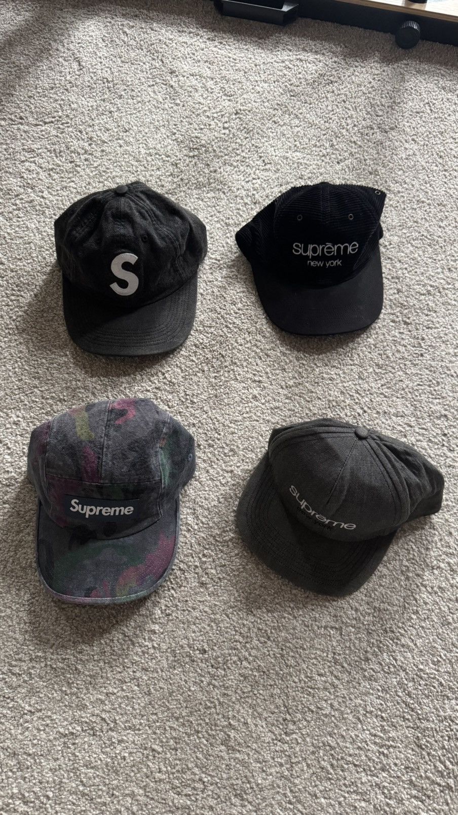 Supreme SS10 to SS24 9x supreme hats Size ONE SIZE - 9 Thumbnail