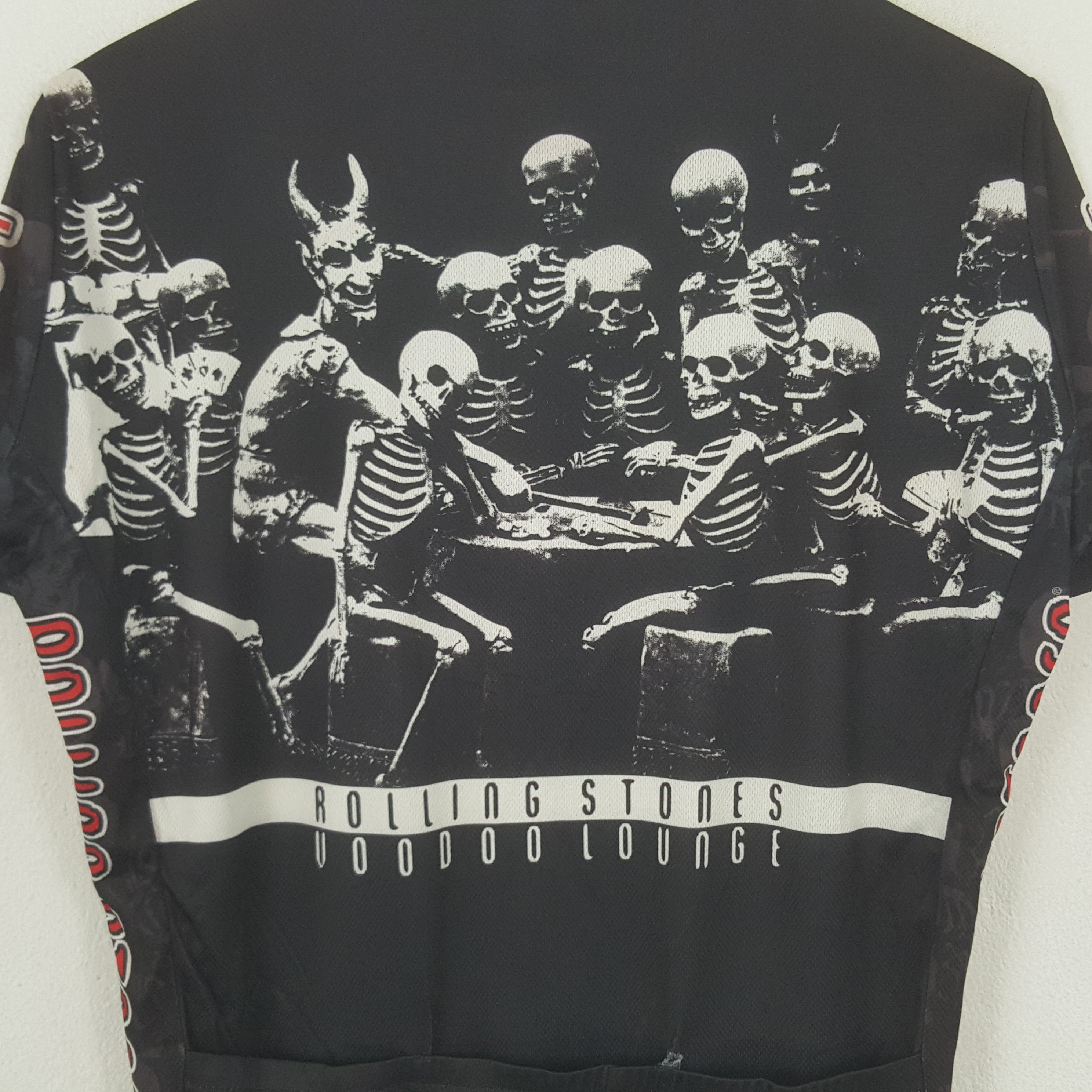 The Rolling Stones Vintage Rolling Stone Voodoo Lounge Bike Jersey Tshirt RR15 Size US M / EU 48-50 / 2 - 4 Thumbnail