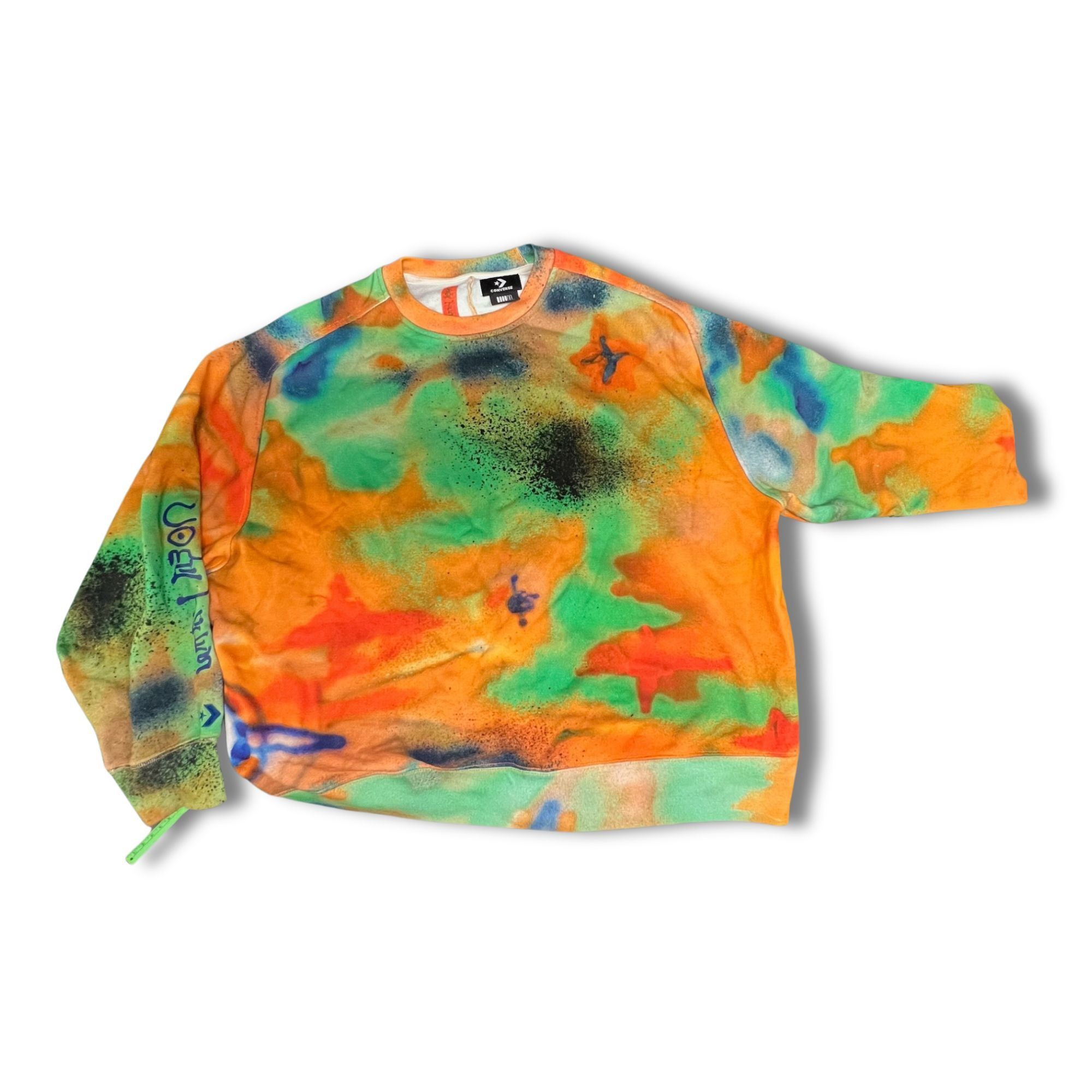Converse Converse Shapes X Come Tees Fleece Crew Sweatshirt Multicolo Size M / US 6-8 / IT 42-44 - 2 Thumbnail