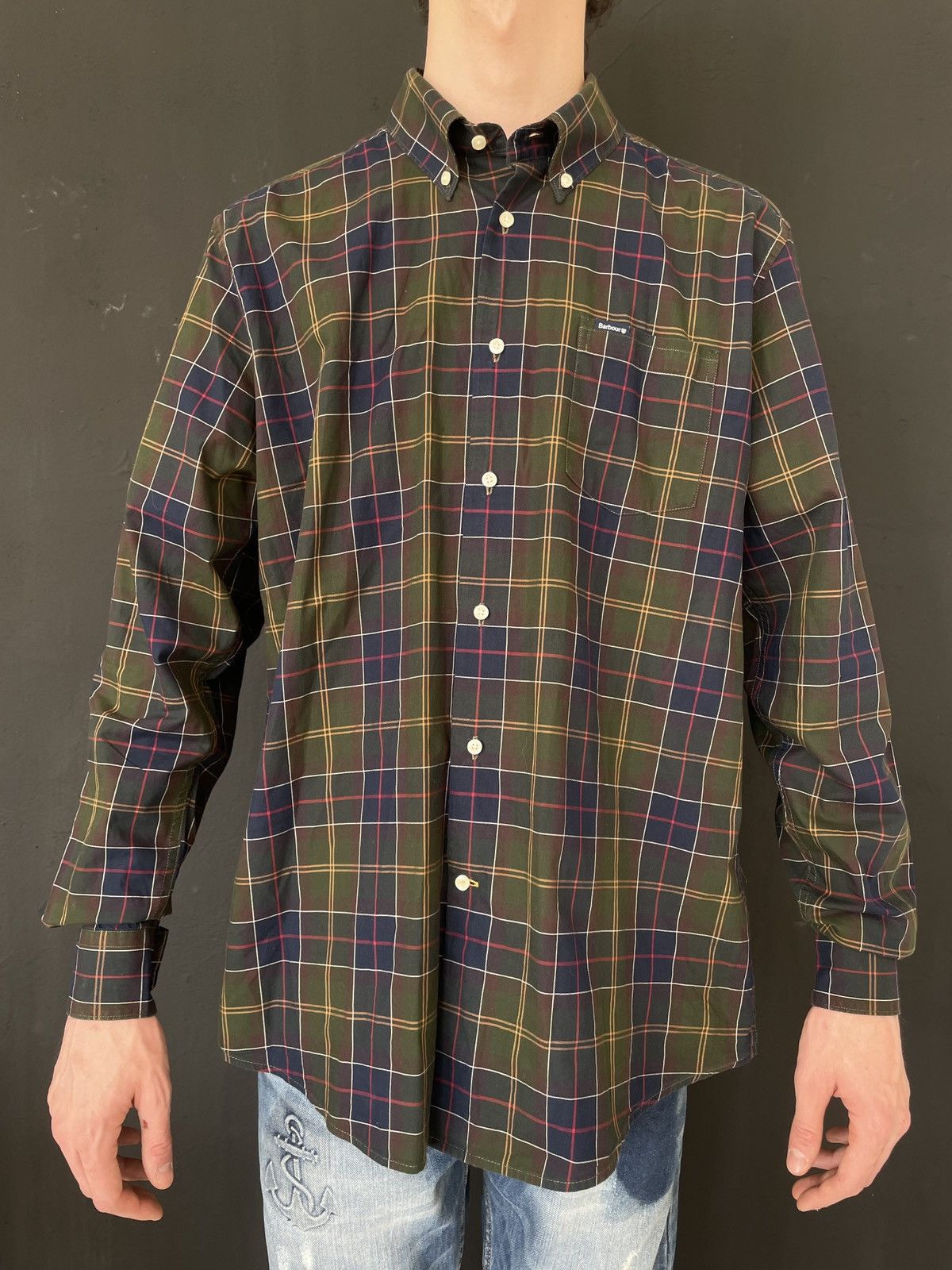 Barbour Barbour checked oversize shirt/ XL /heritage vintage luxury Size US XL / EU 56 / 4 - 2 Thumbnail