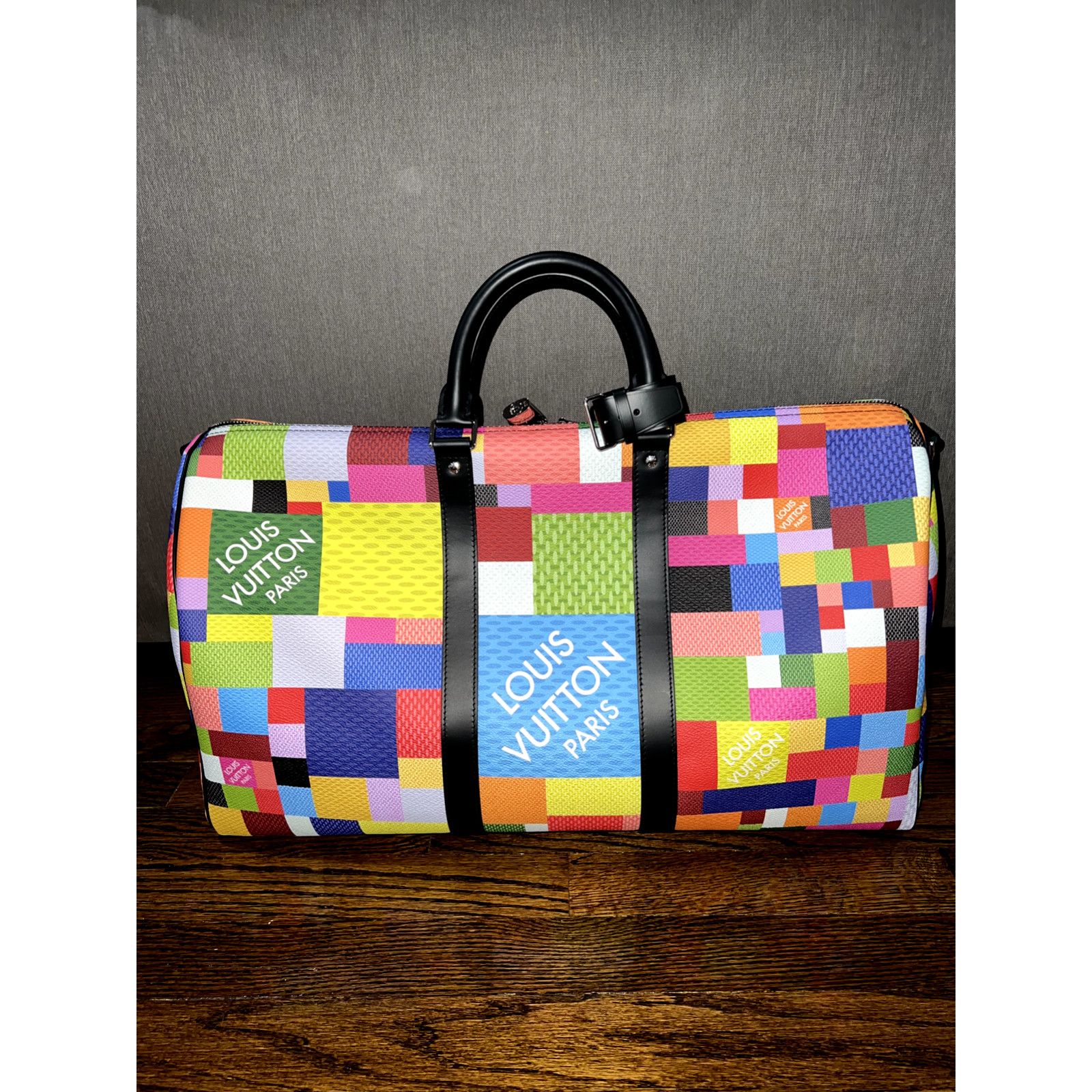 Louis Vuitton Louis Vuitton Keepall Bandouliere Multicolor Travel Bag Size ONE SIZE - 6 Thumbnail