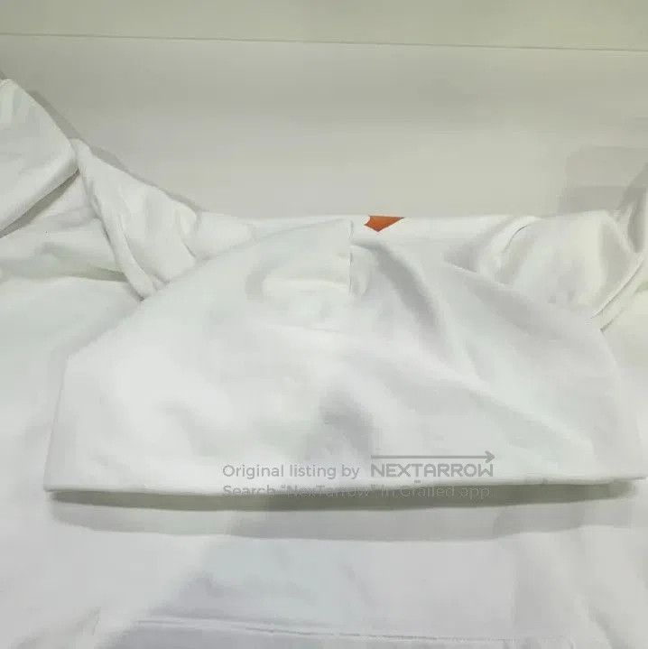 Balenciaga Balenciaga White Long Sleeve Hoodie with Logo. Size US S / EU 44-46 / 1 - 5 Thumbnail