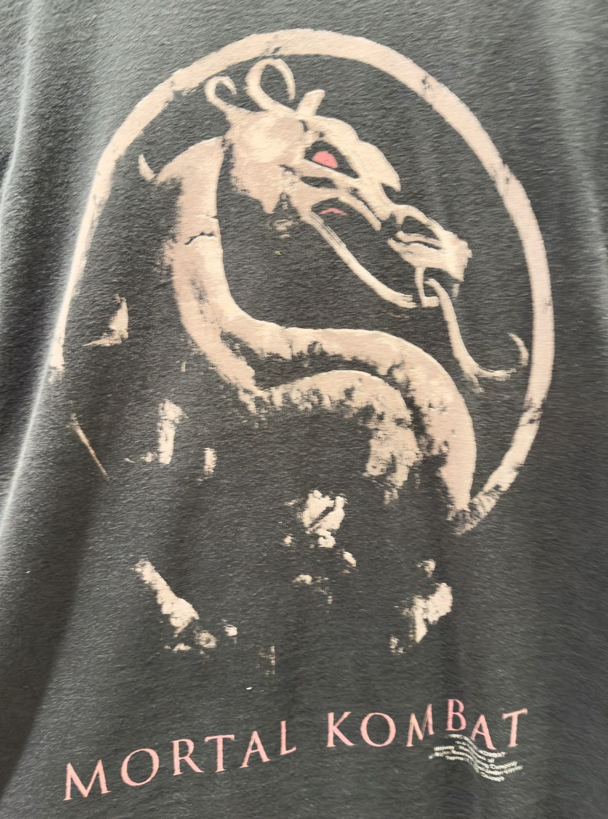 Fruit Of The Loom Mortal Kombat Promo 1995 Vintage T-Shirt Size US L / EU 52-54 / 3 - 3 Thumbnail