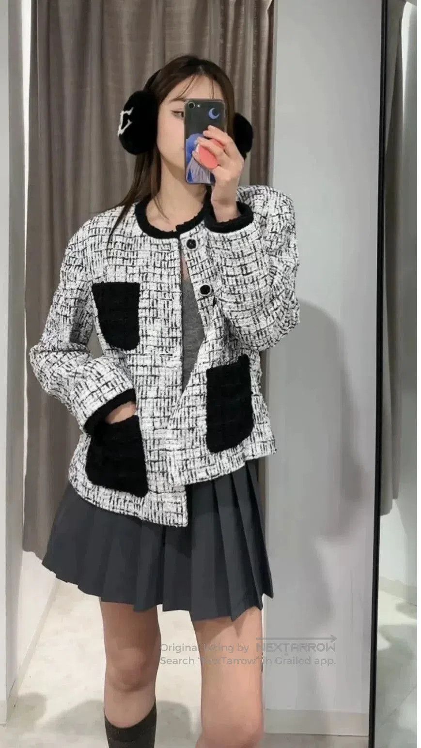 Chanel Chanel 22C Wang Yibo Resort Tweed Jacket. Size US XS / EU 42 / 0 - 1 Thumbnail