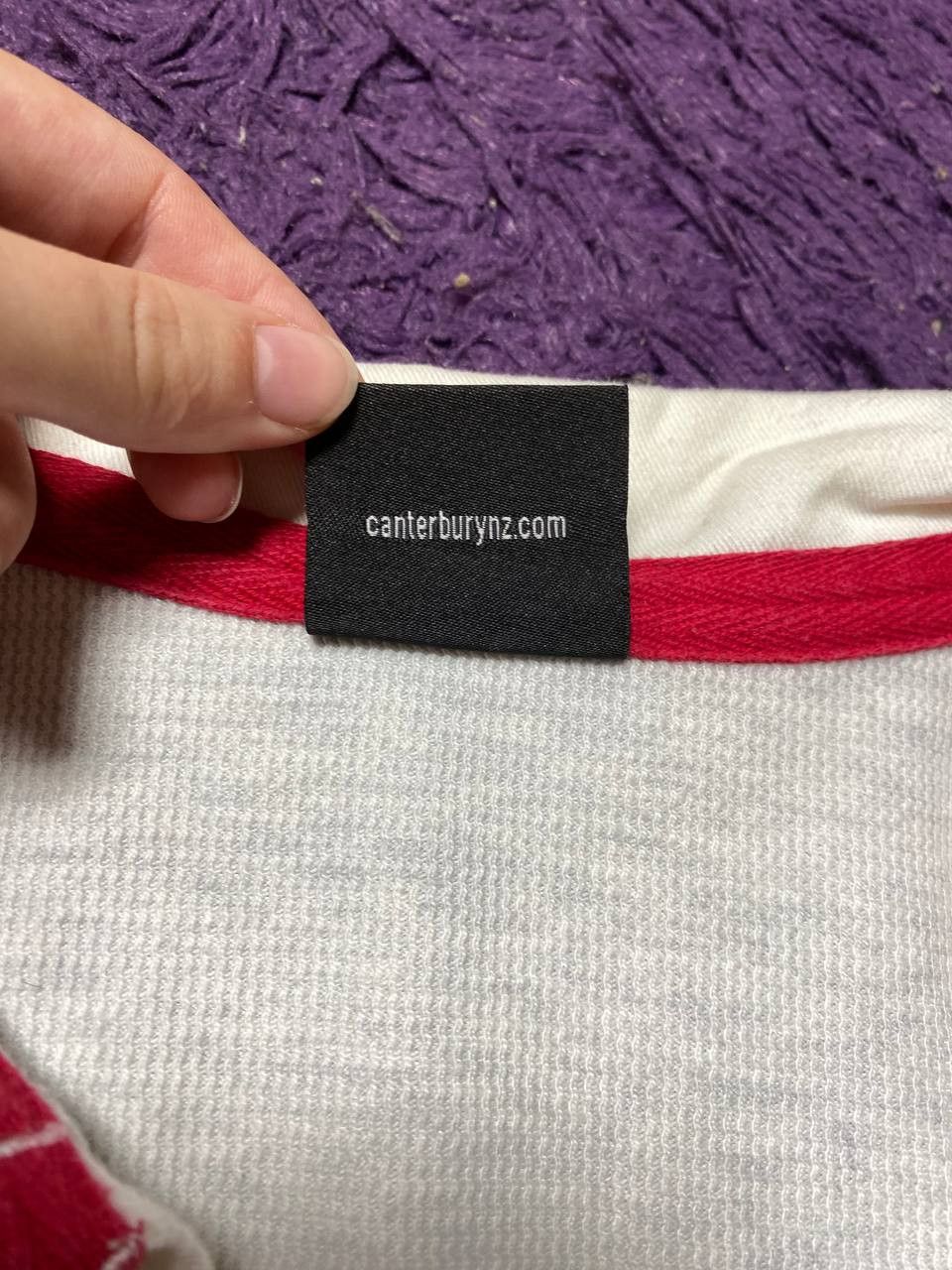 Canterbury of New Zealand ENGLAND RUGBY Canterbury LONG SLEEVE home shirt jersey Size US L / EU 52-54 / 3 - 4 Thumbnail