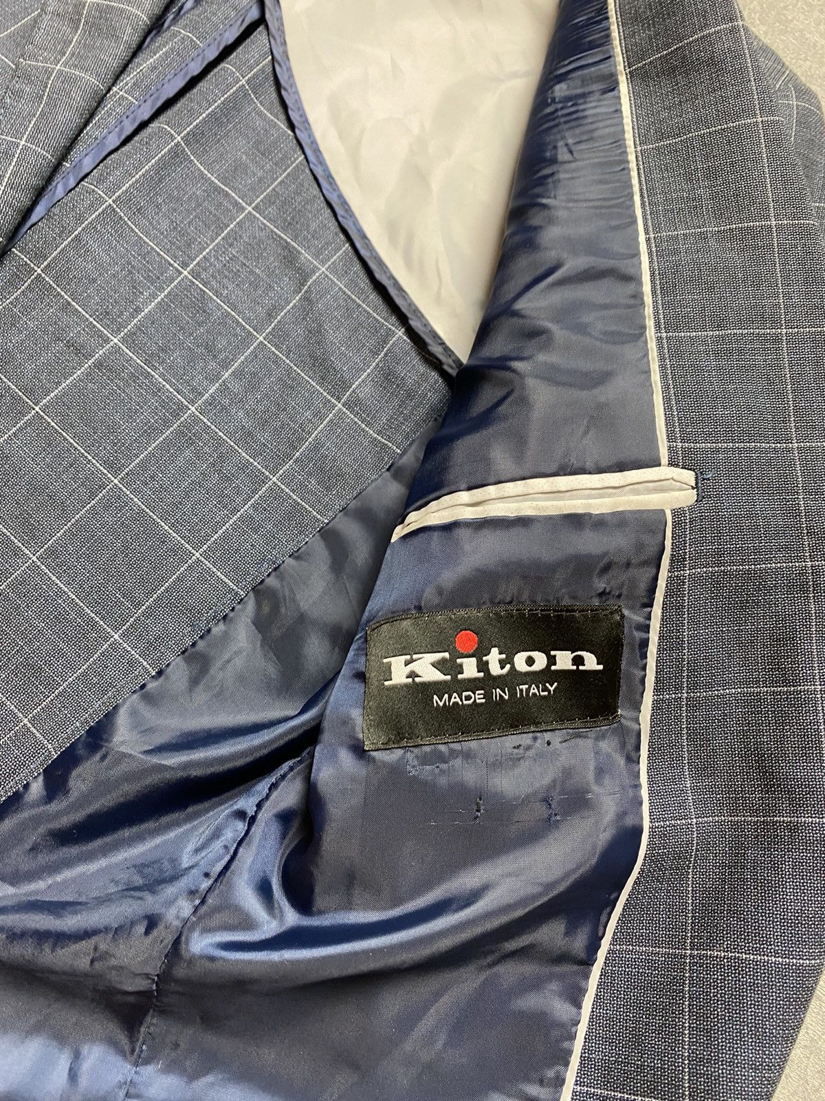 Kiton Kiton Mens Blazer 100% Lana Wool Size 48R - 7 Thumbnail