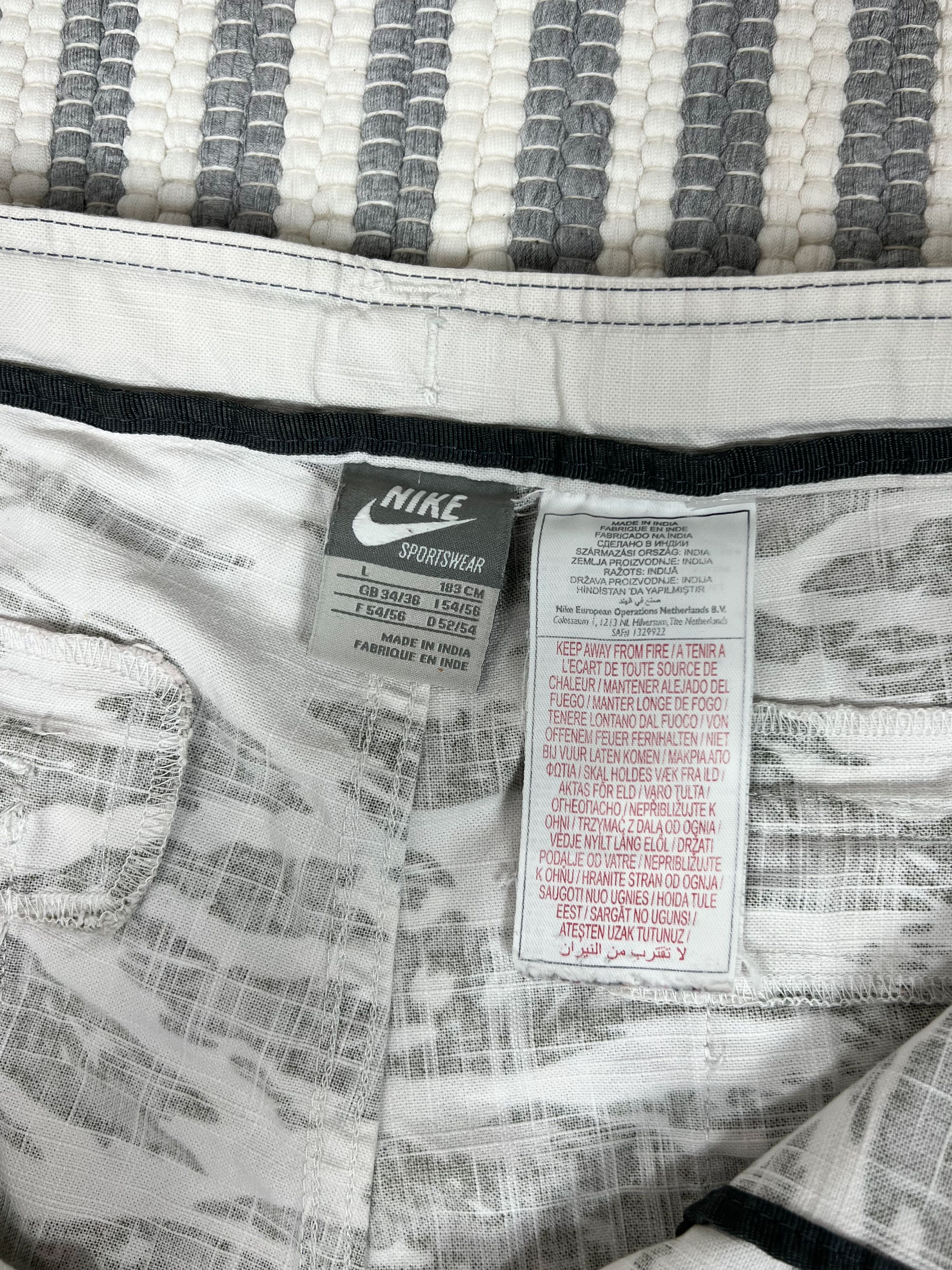 Nike Vintage Nike Tiger Stripe Cargo Shorts Size US 36 / EU 52 - 4 Thumbnail