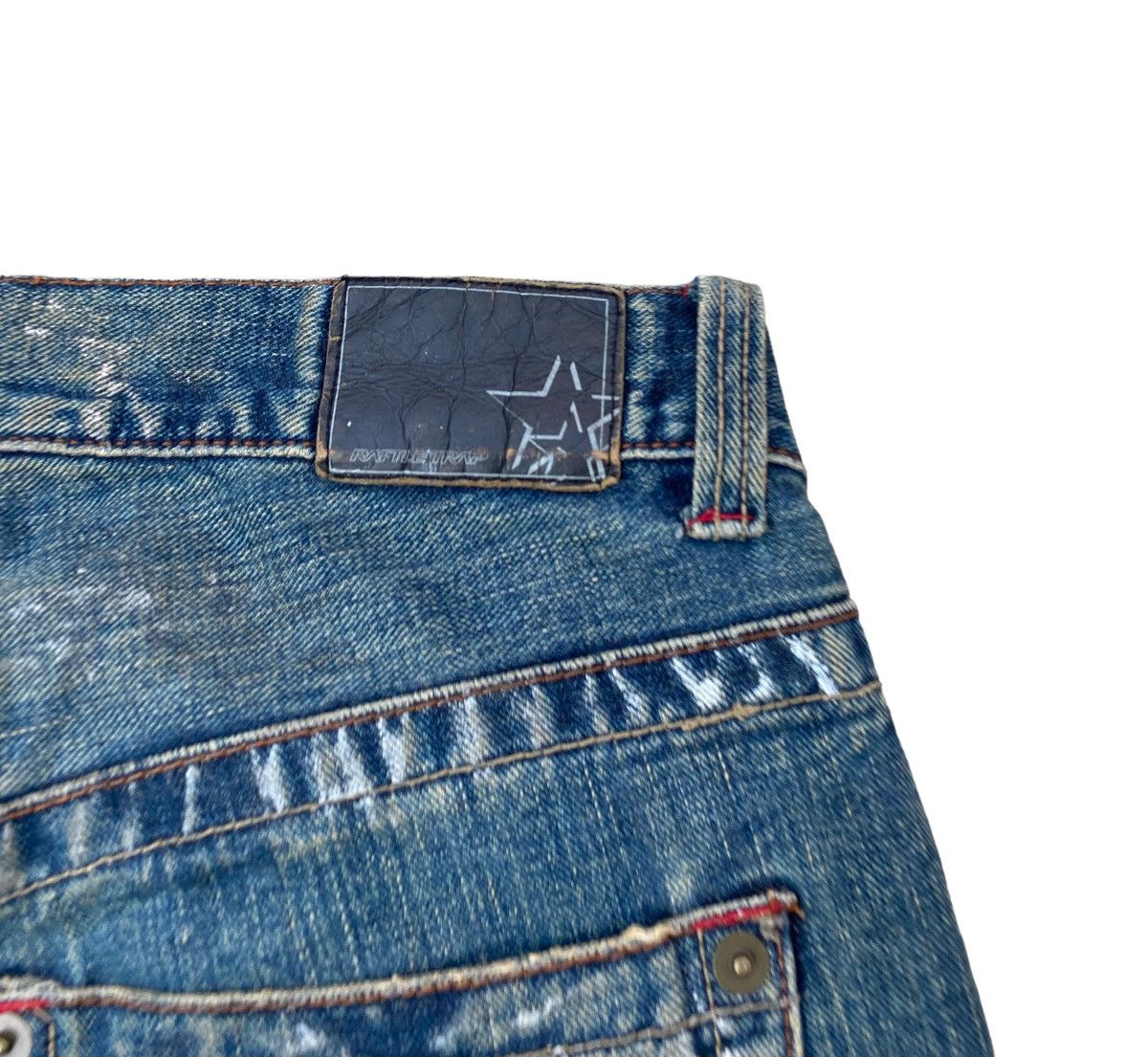 Vintage Vintage Rattle Trap Flare Jeans Size US 35 - 5 Thumbnail