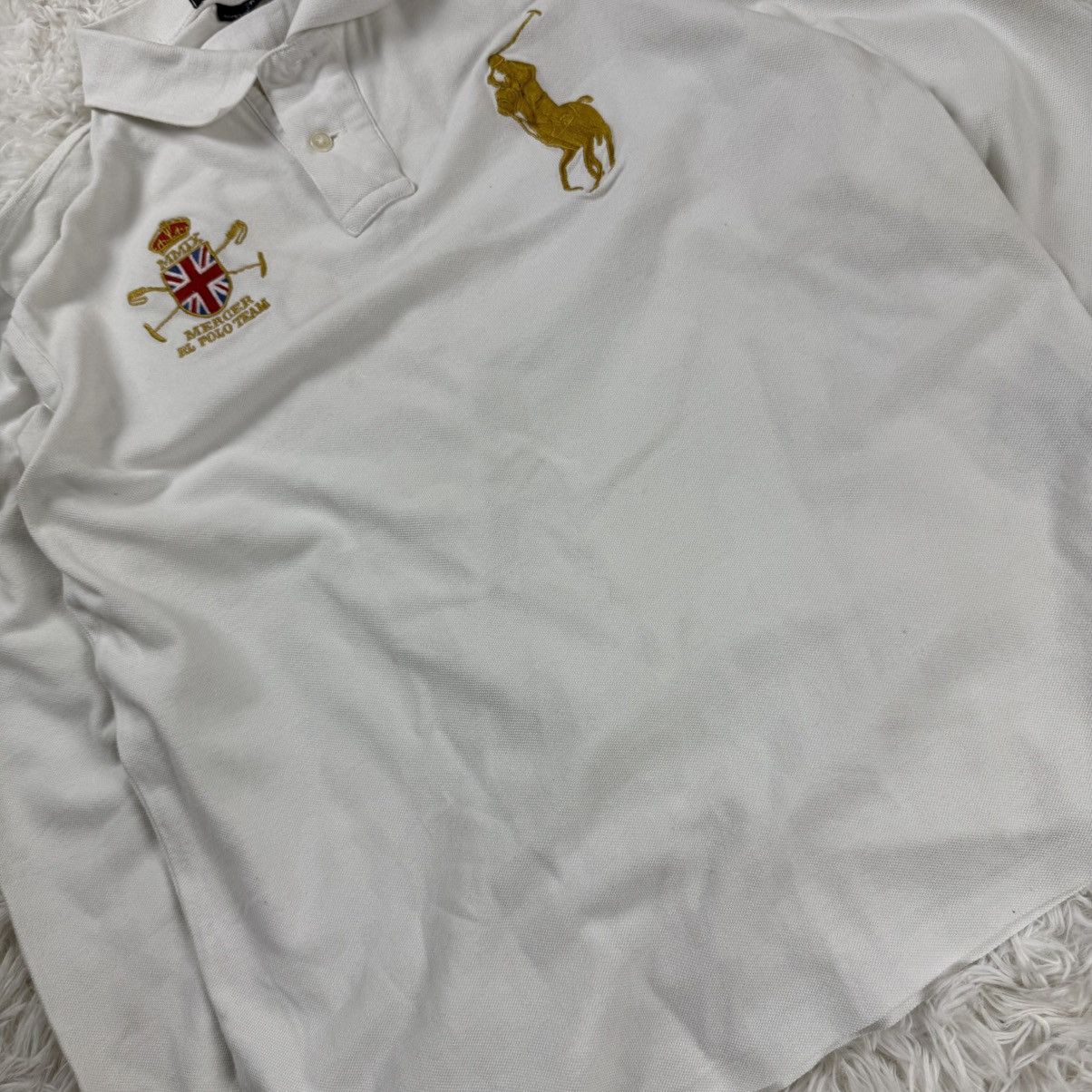 RRL Ralph Lauren Polo Ralph Lauren White Sweatshirt Mercer Club M OldMoney Size US M / EU 48-50 / 2 - 7 Thumbnail