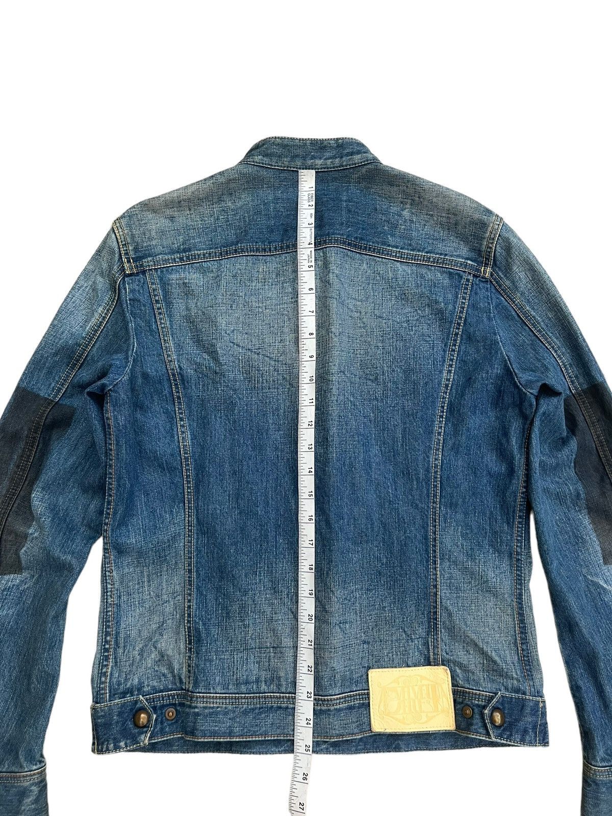 Japanese Brand Velvet Blue Japan Panter Denim Cafe Racer Jacket Size US M / EU 48-50 / 2 - 5 Thumbnail