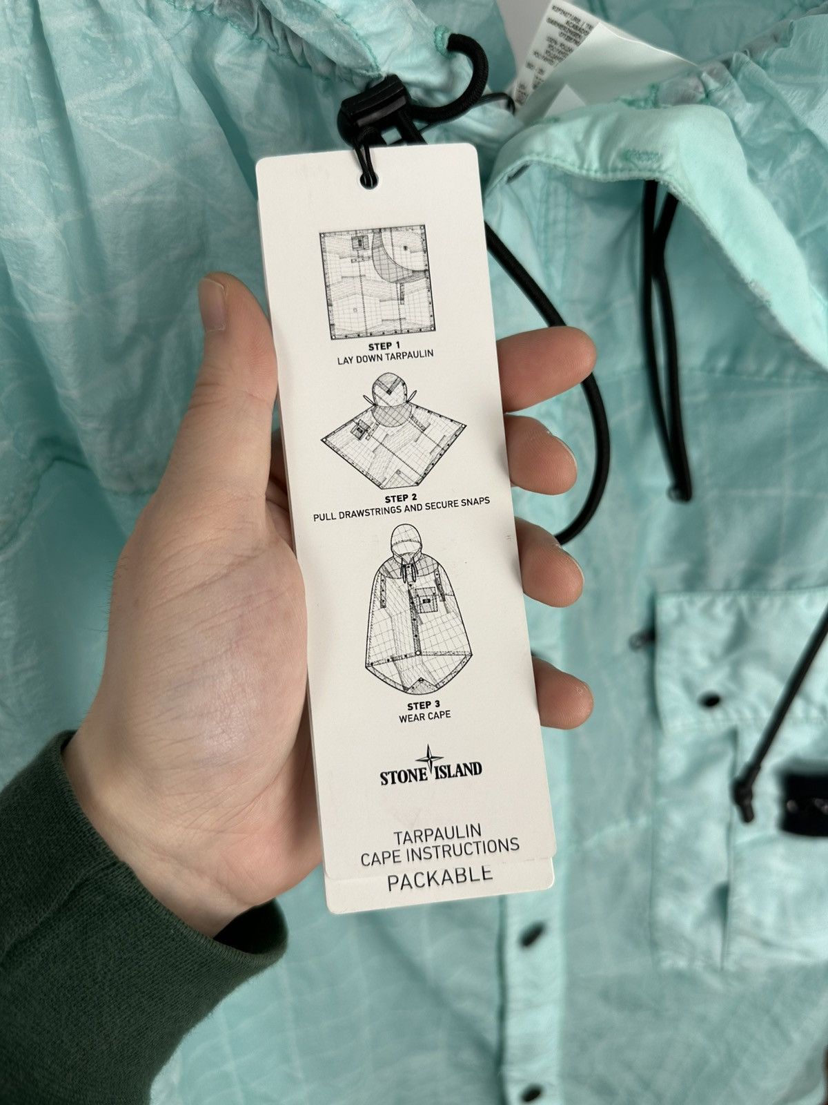 Stone Island Stone Island Reflective Grid Cape Size US XXL / EU 58 / 5 - 10 Thumbnail