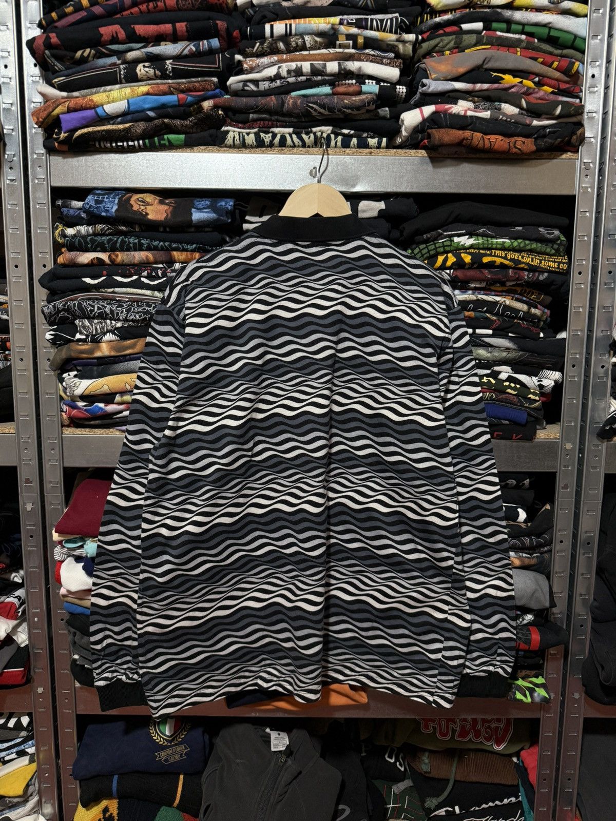 Versace × Versace Jeans Couture × Versus Versace Vintage Luxury Versace Classic V2 Polo T-Shirt Longsleeve Size US XXL / EU 58 / 5 - 2 Thumbnail